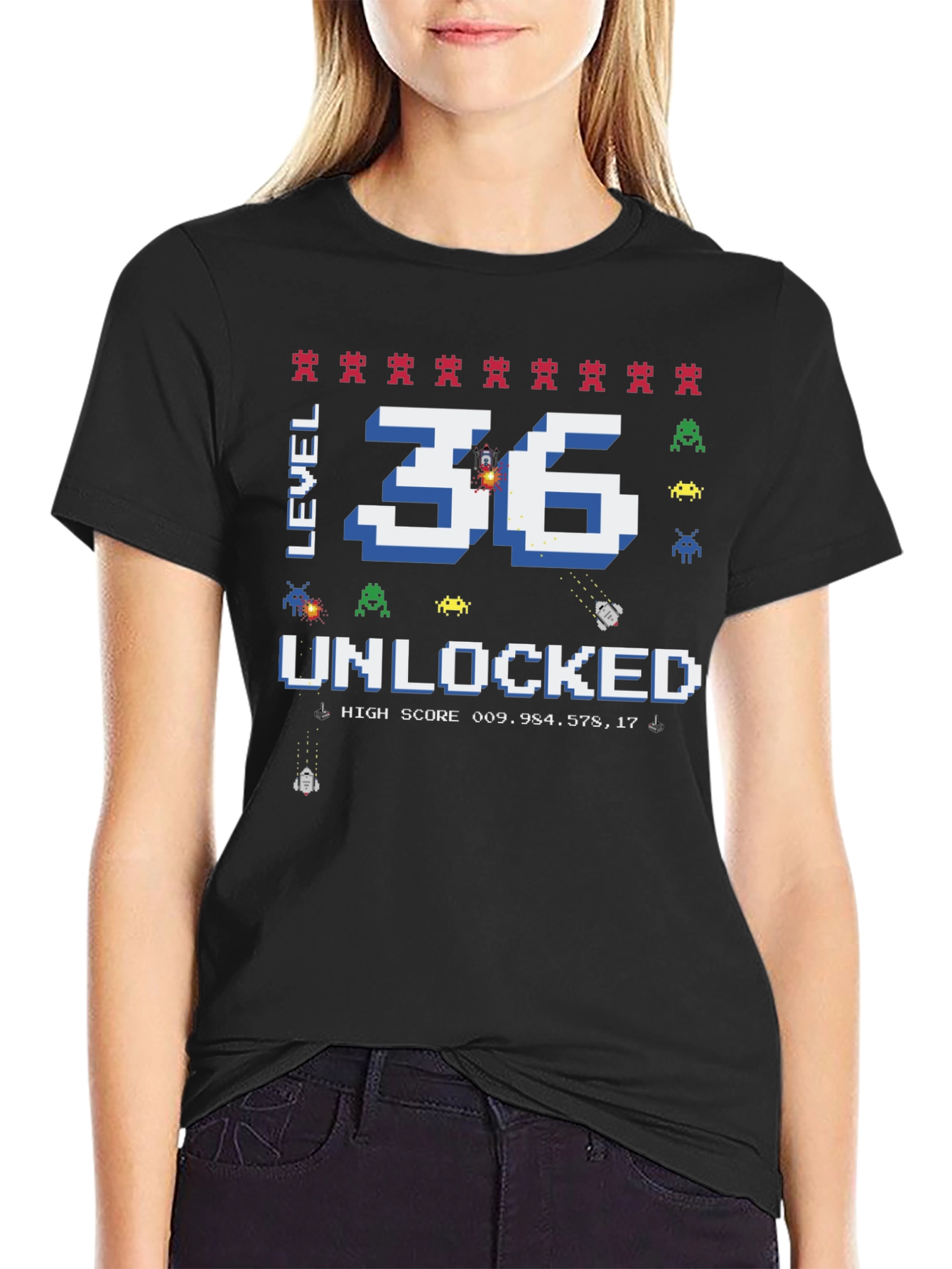 Level 36 Unlocked Gaming T-Shirt