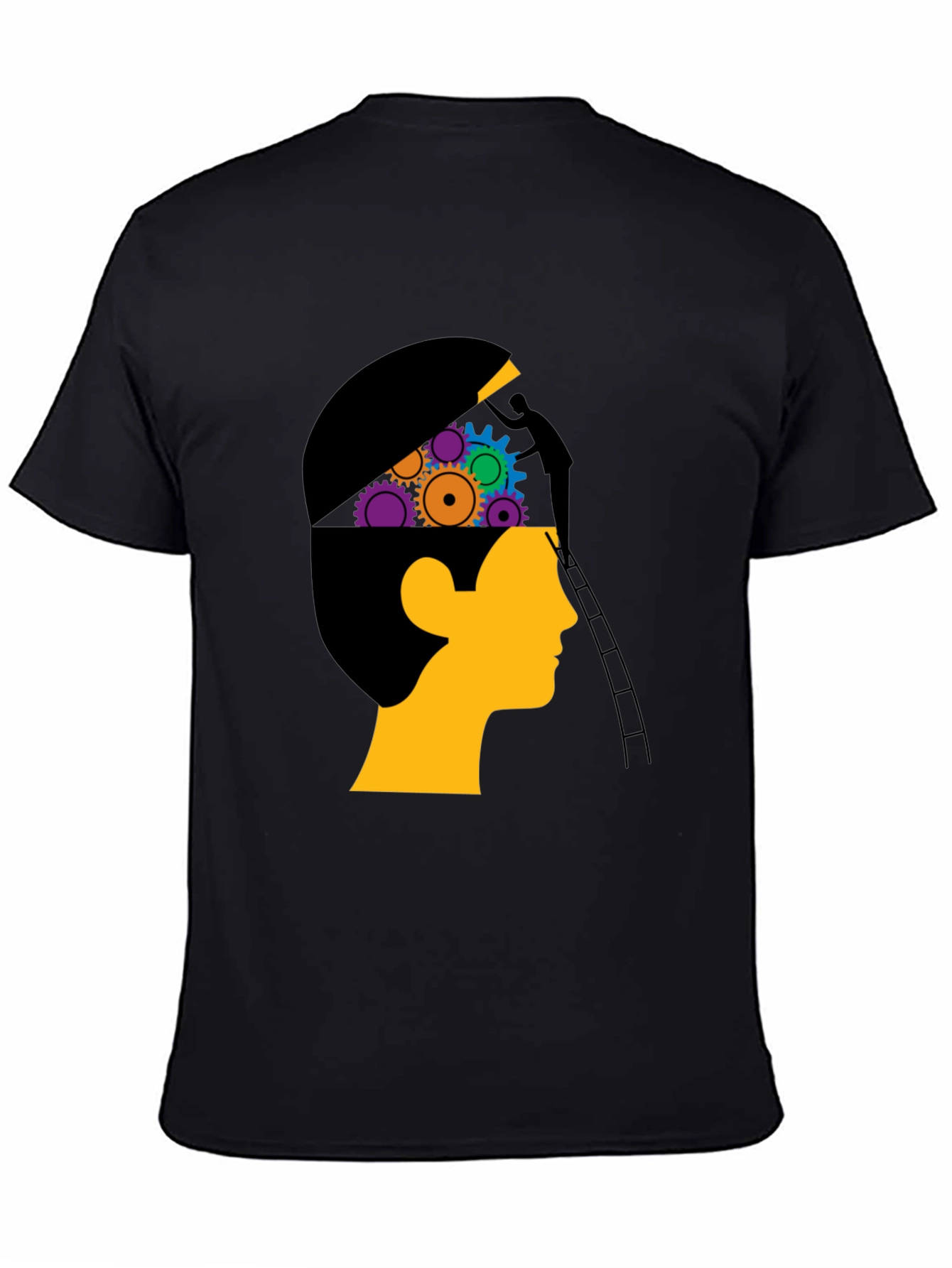 Creative Thinking Black T-Shirt
