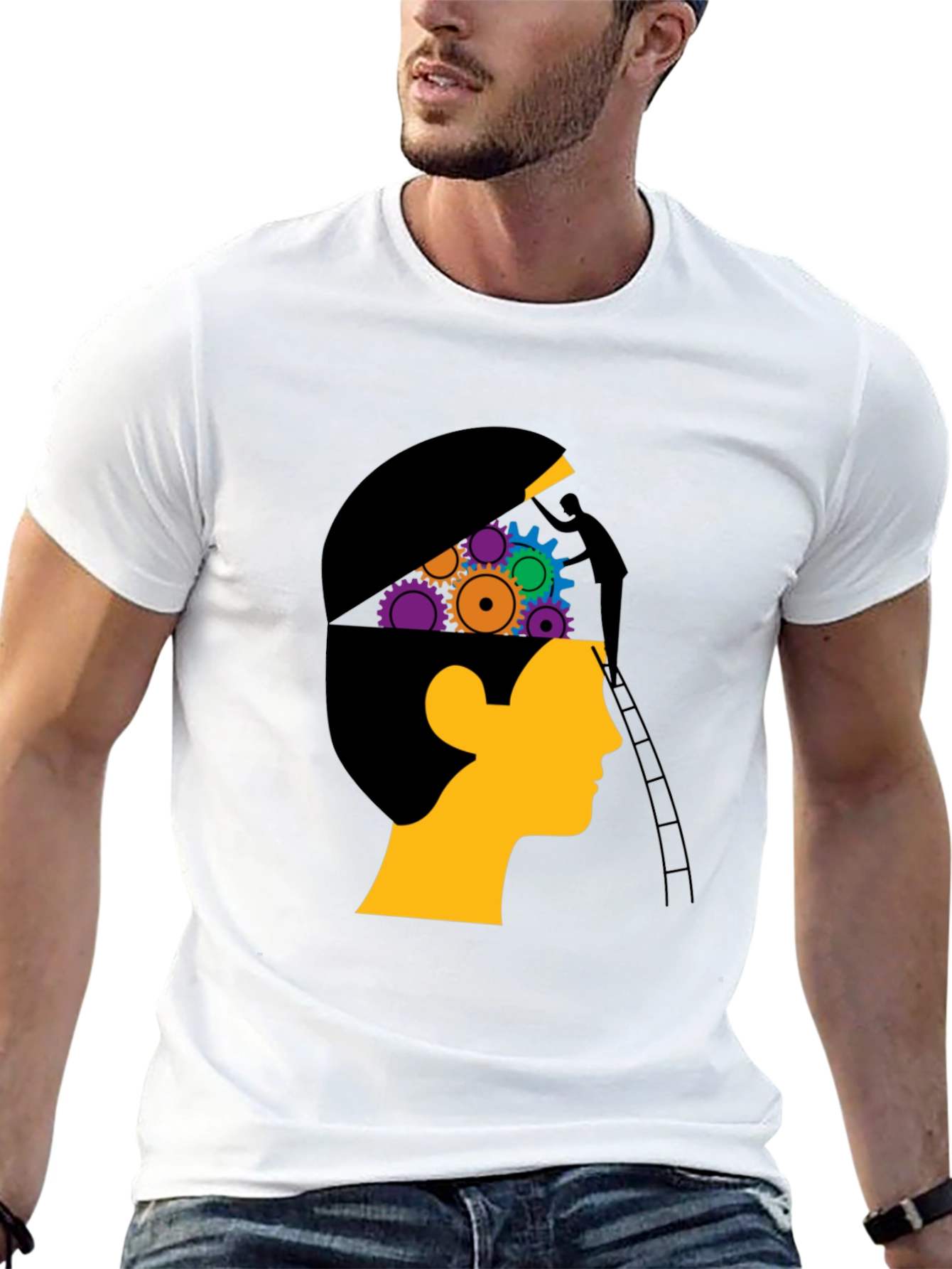 Creative Thinking Black T-Shirt