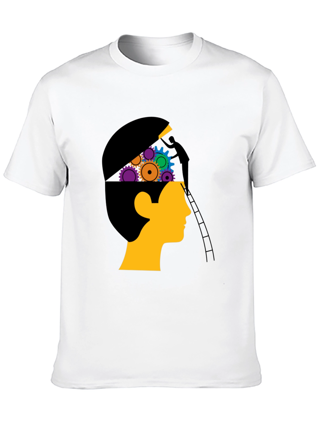 Creative Thinking Black T-Shirt