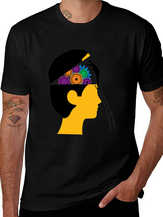 Creative Thinking Black T-Shirt