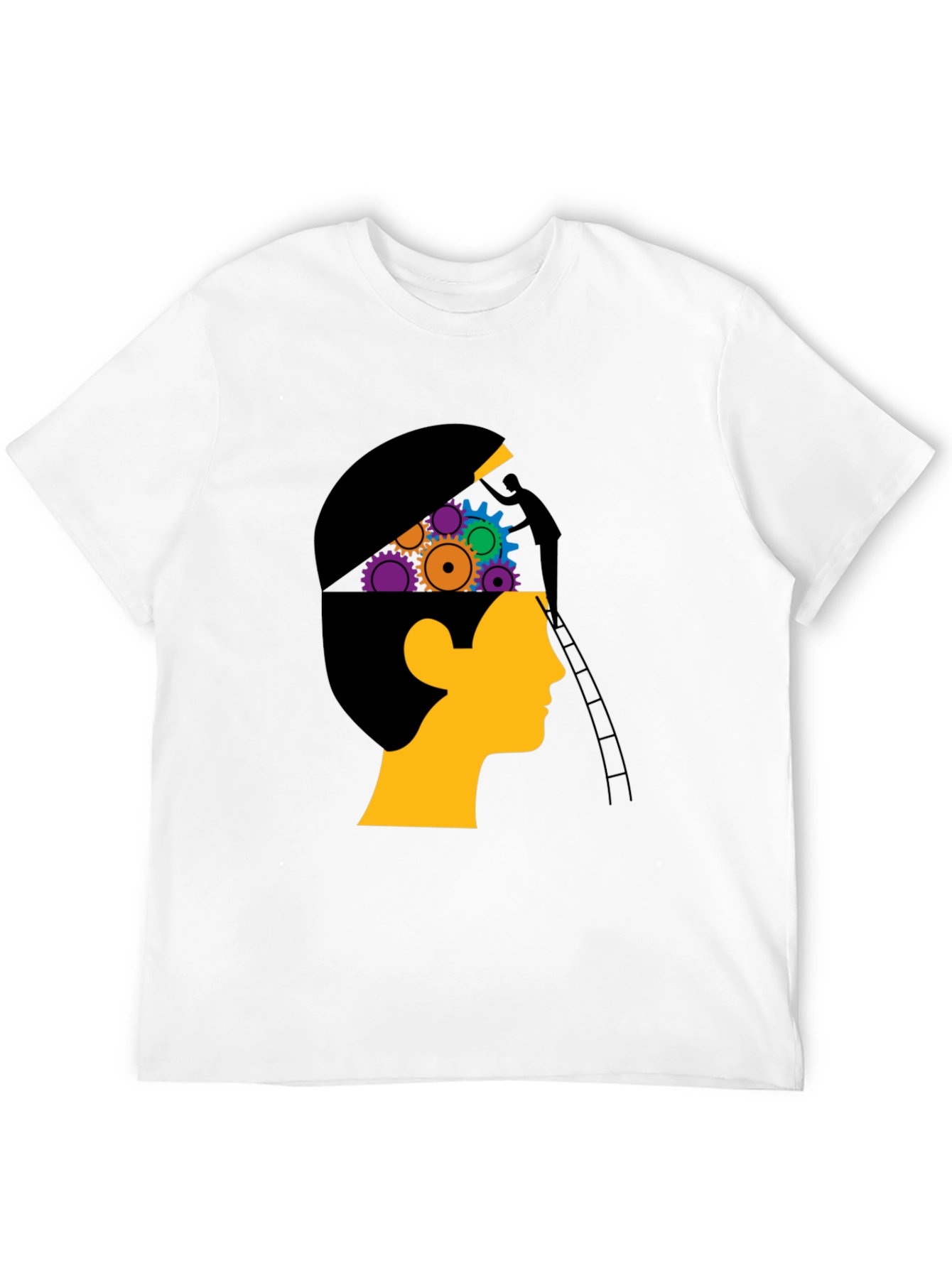 Creative Thinking Black T-Shirt