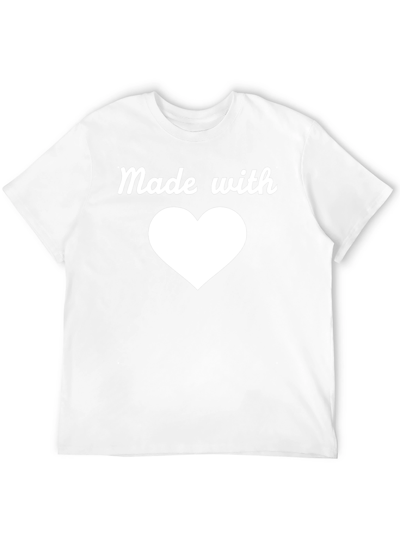 Made with Love Black Tee Shirt