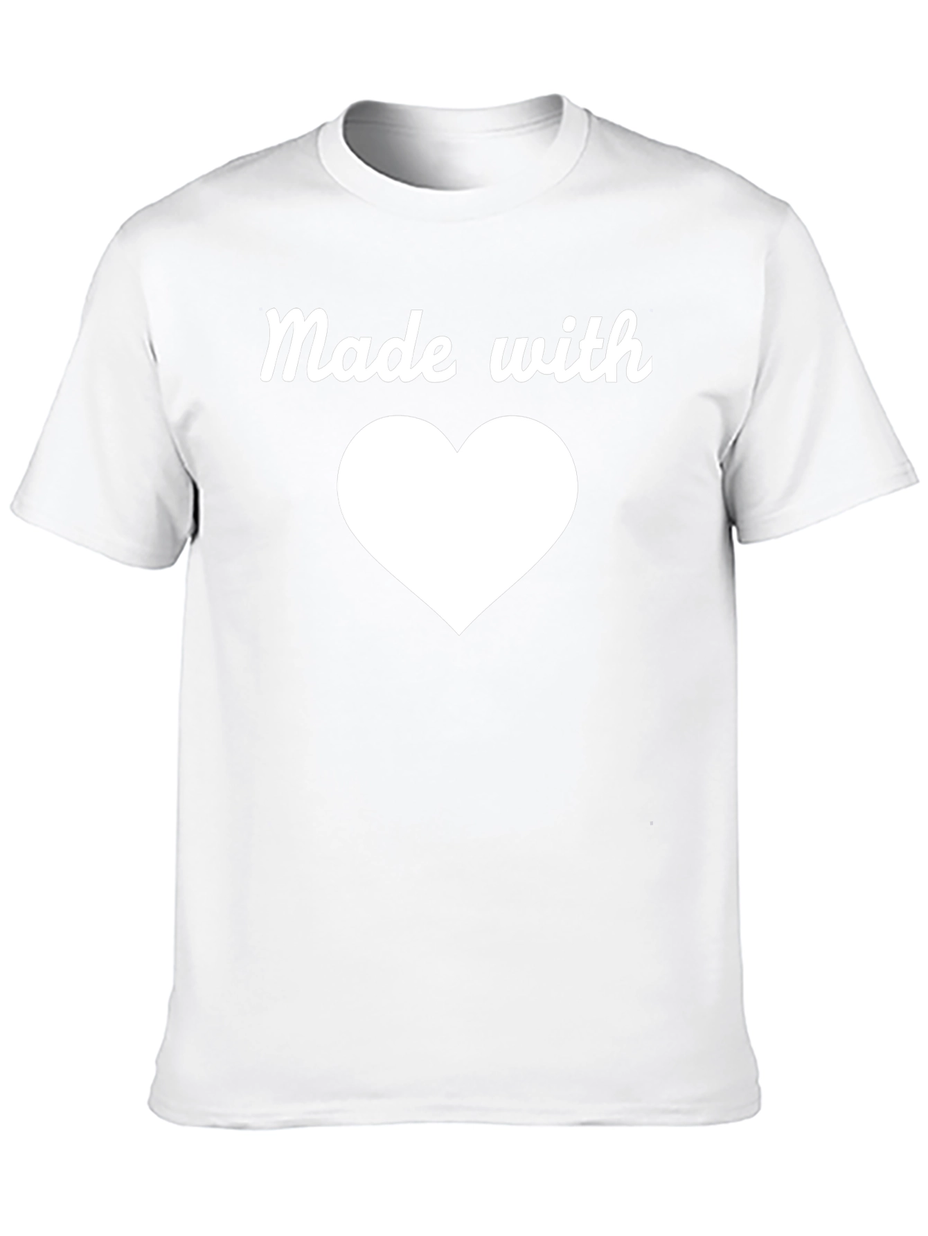 Made with Love Black Tee Shirt