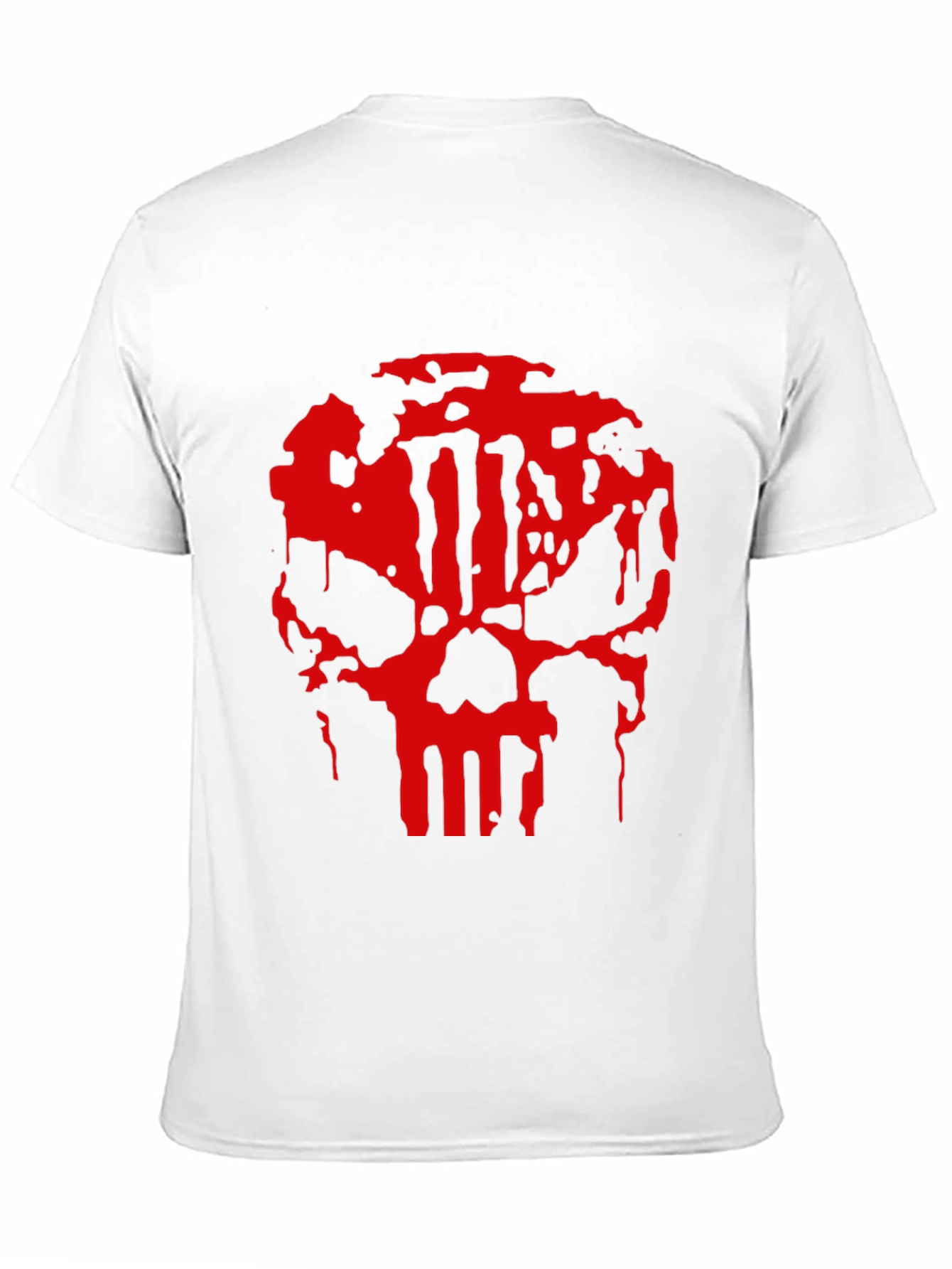 Punisher Skull Graphic Black T-Shirt