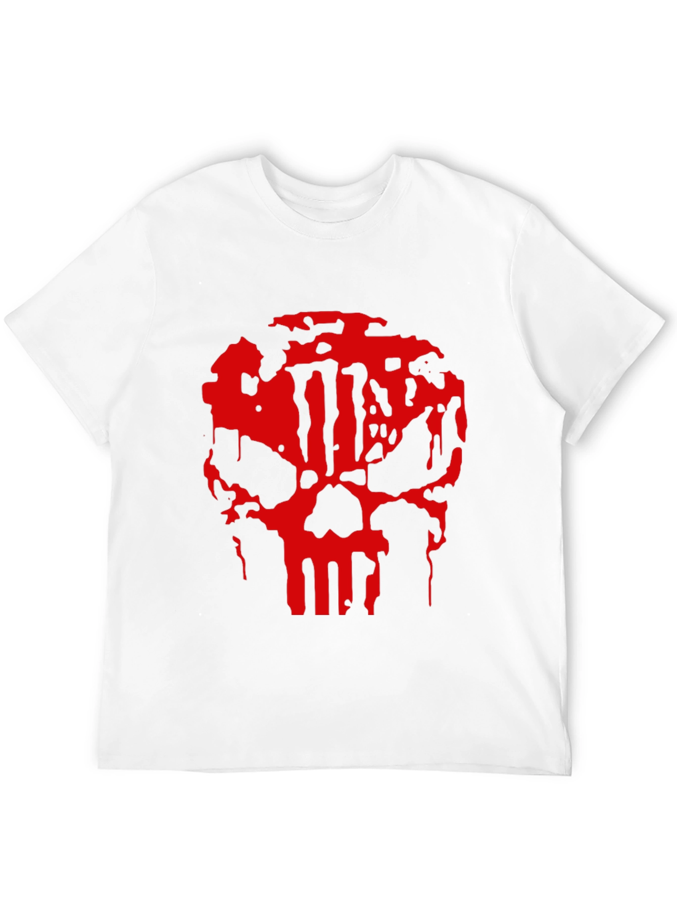 Punisher Skull Graphic Black T-Shirt