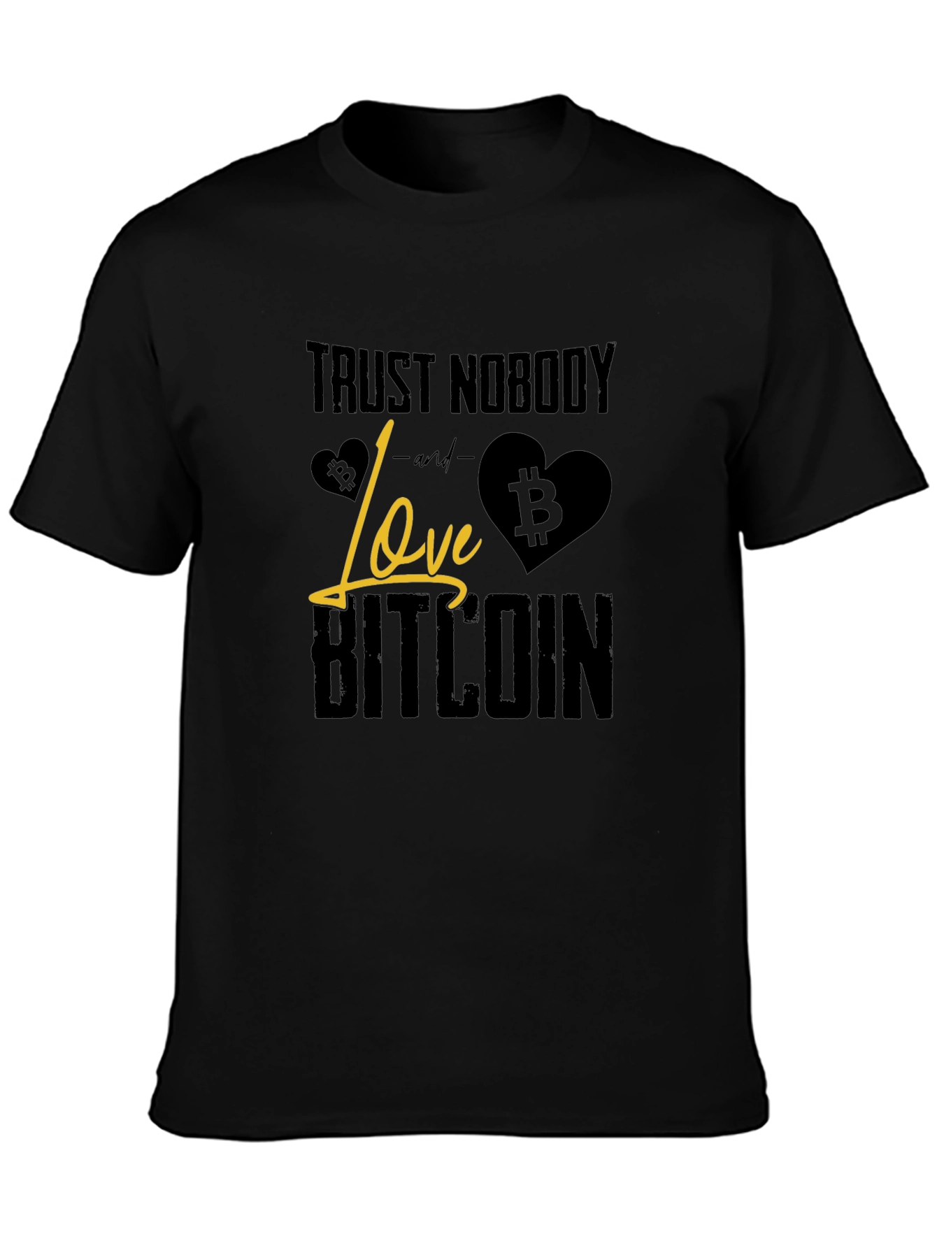 Trust Nobody Love Bitcoin T-Shirt