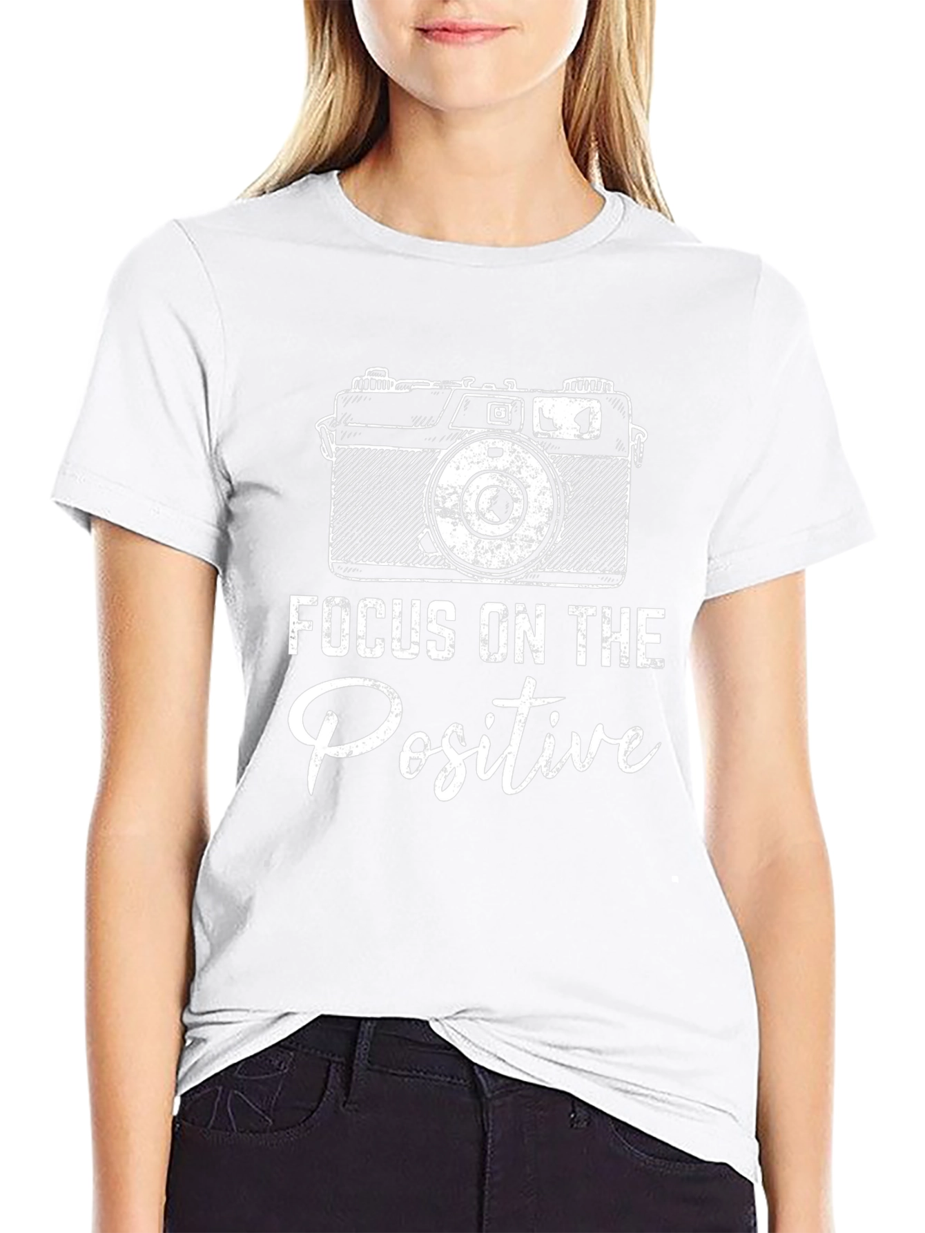 Focus on the Positive Camera Graphic Tee