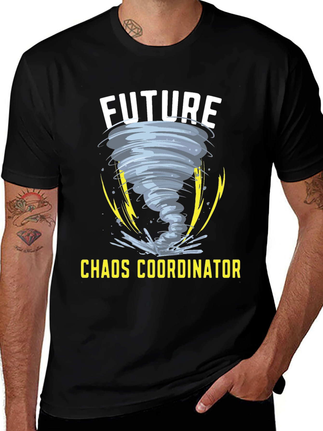 Future Chaos Coordinator Graphic T-Shirt