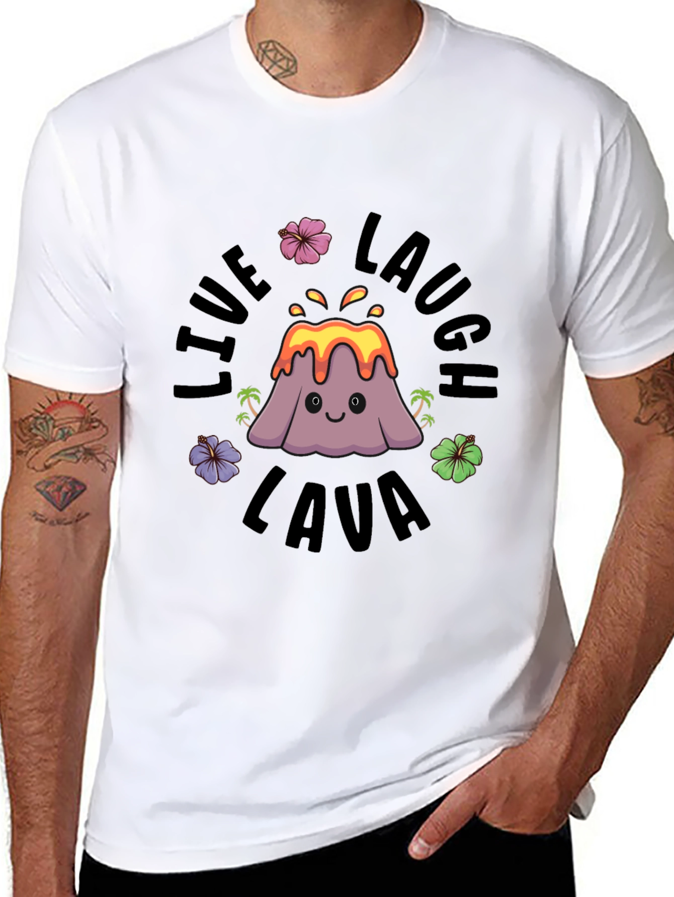 Live Laugh Lava Graphic Tee