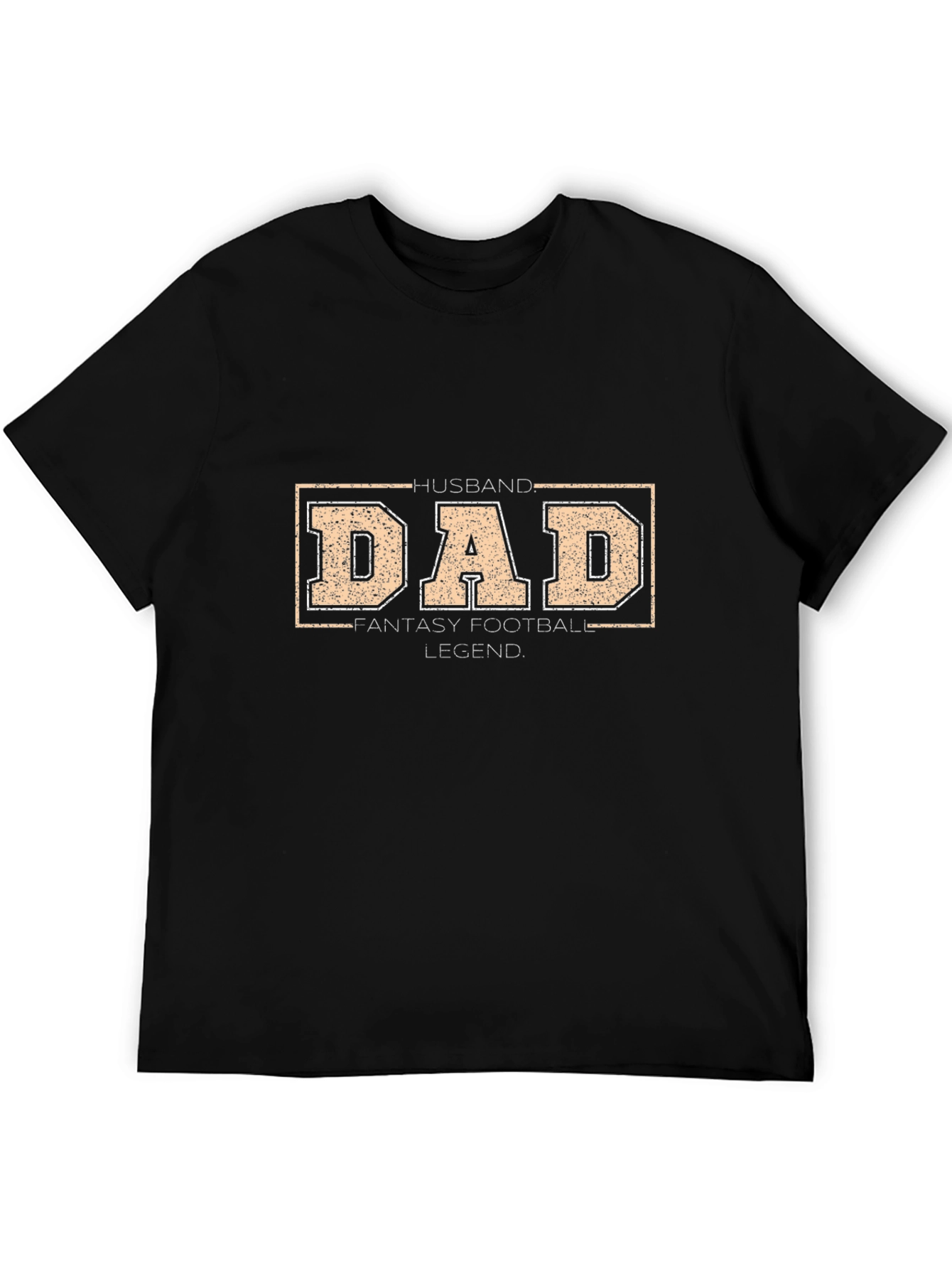 Husband Dad Fantasy Football Legend Graphic T-Shirt