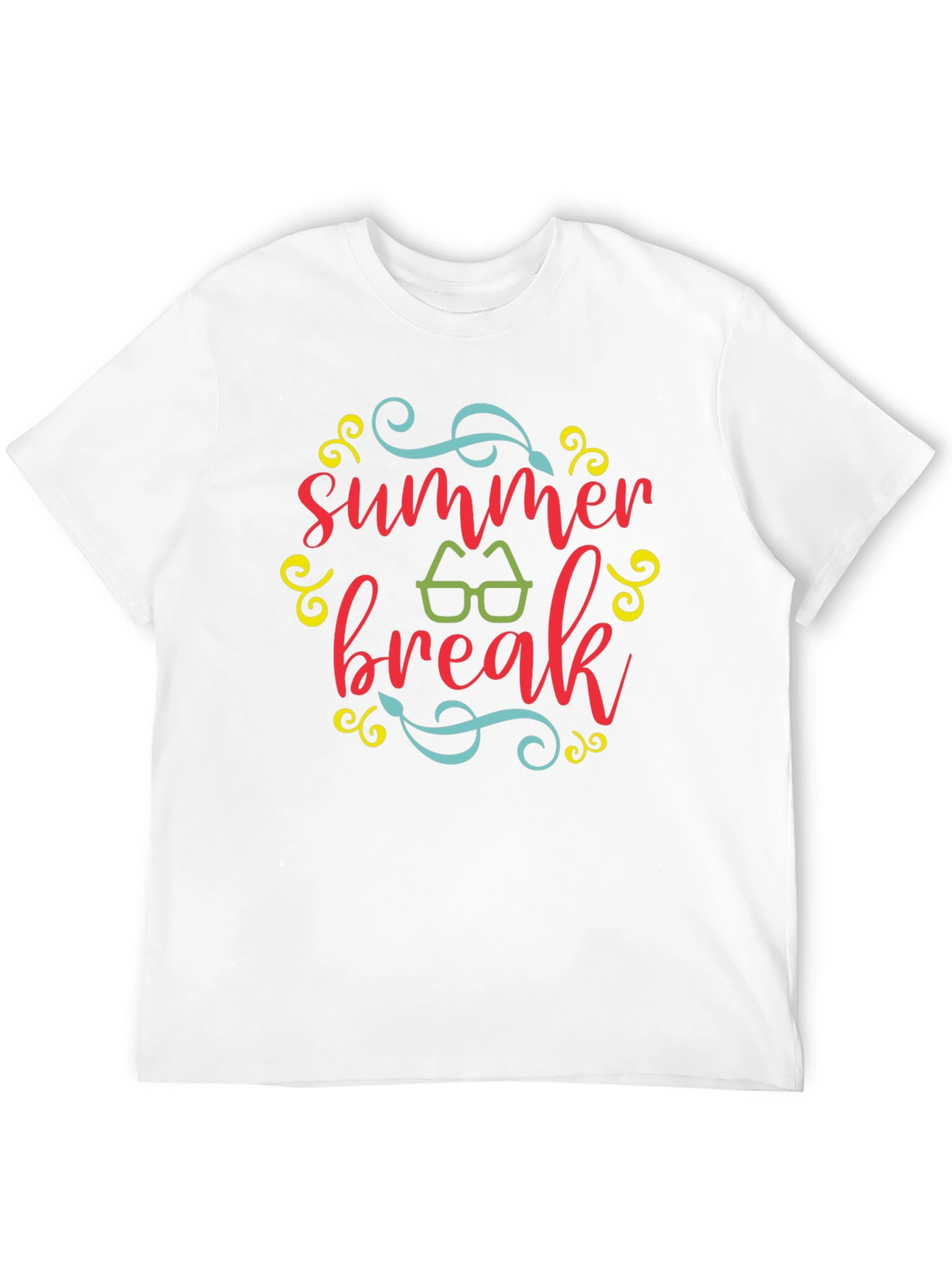 Summer Break Graphic Tee - Black T-Shirt