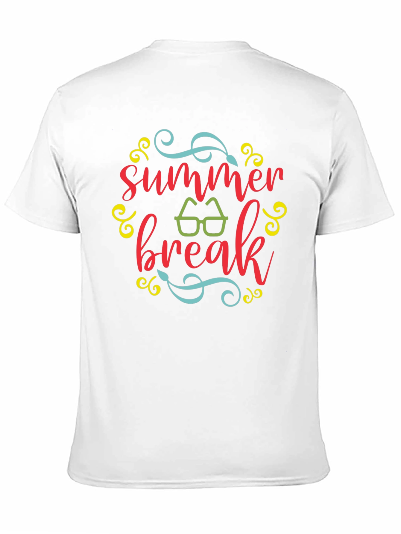 Summer Break Graphic Tee - Black T-Shirt
