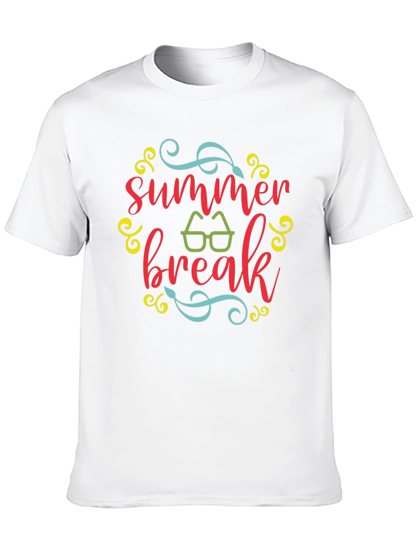 Summer Break Graphic Tee - Black T-Shirt