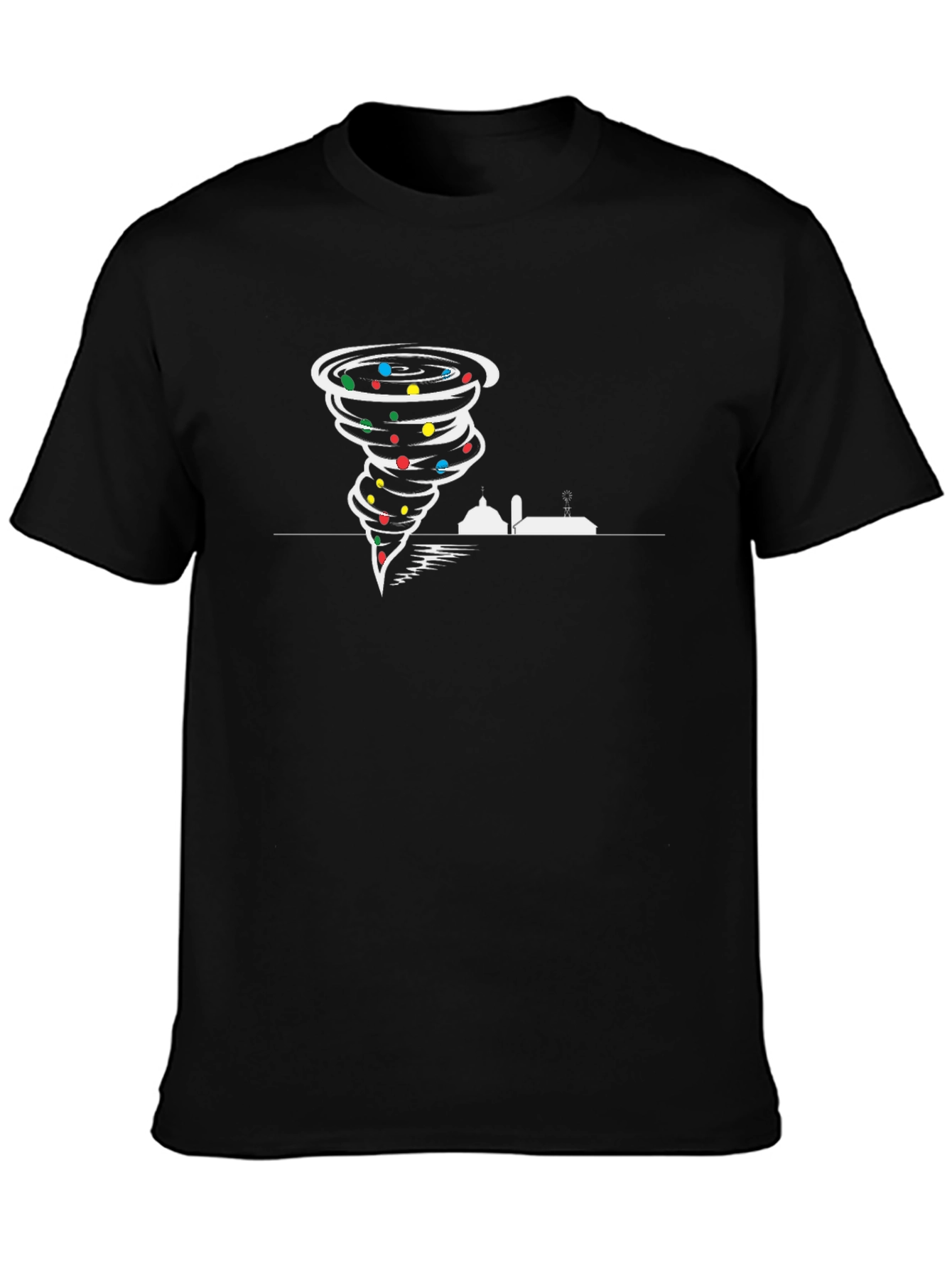 Whimsical Tornado Lights T-Shirt