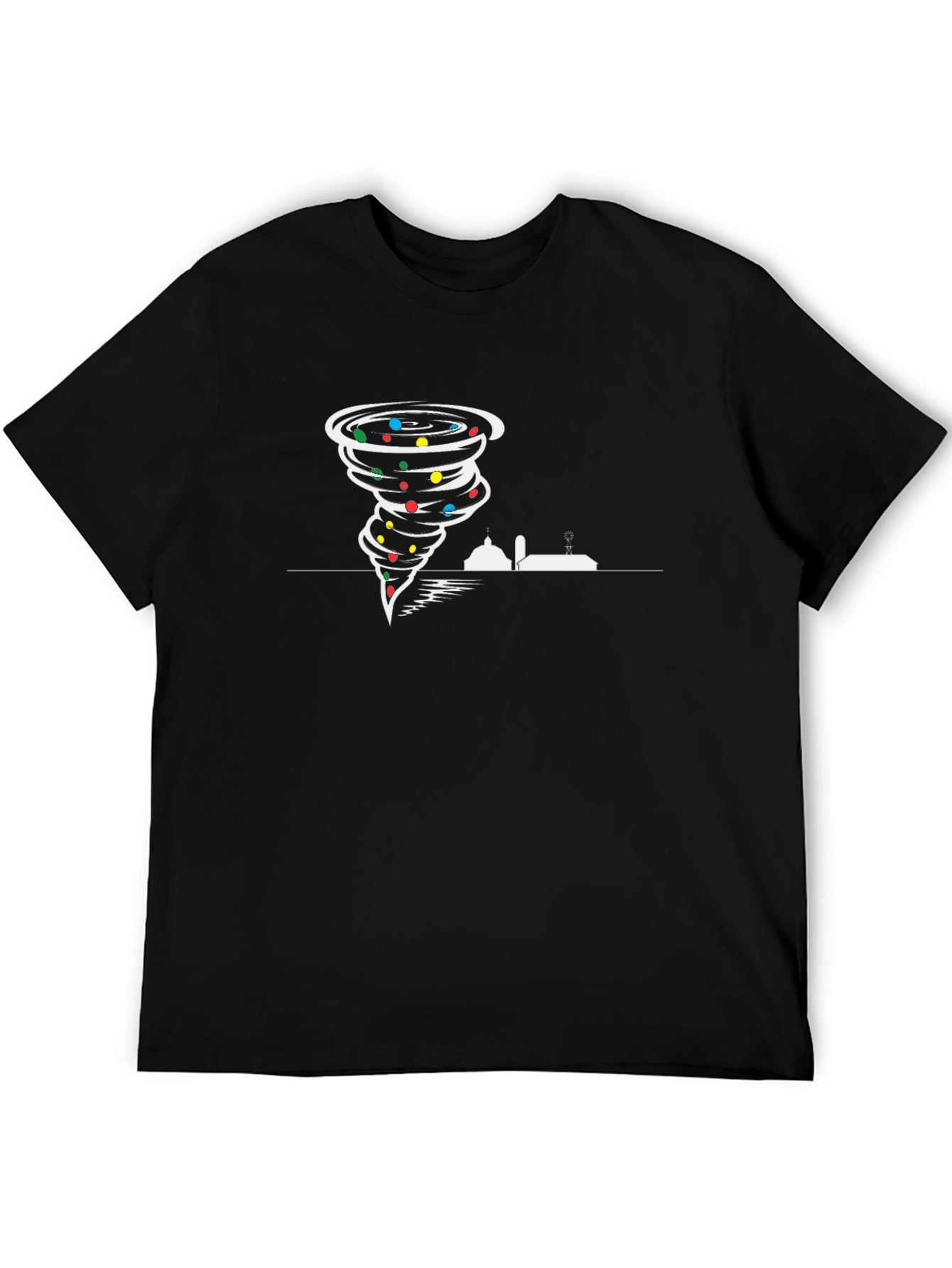 Whimsical Tornado Lights T-Shirt