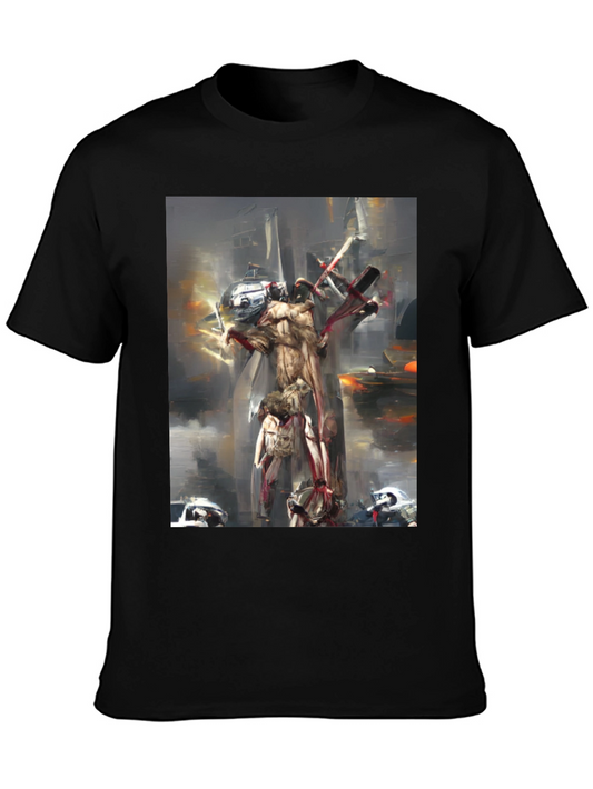 Abstract Futuristic T-Shirt - Wearable Art