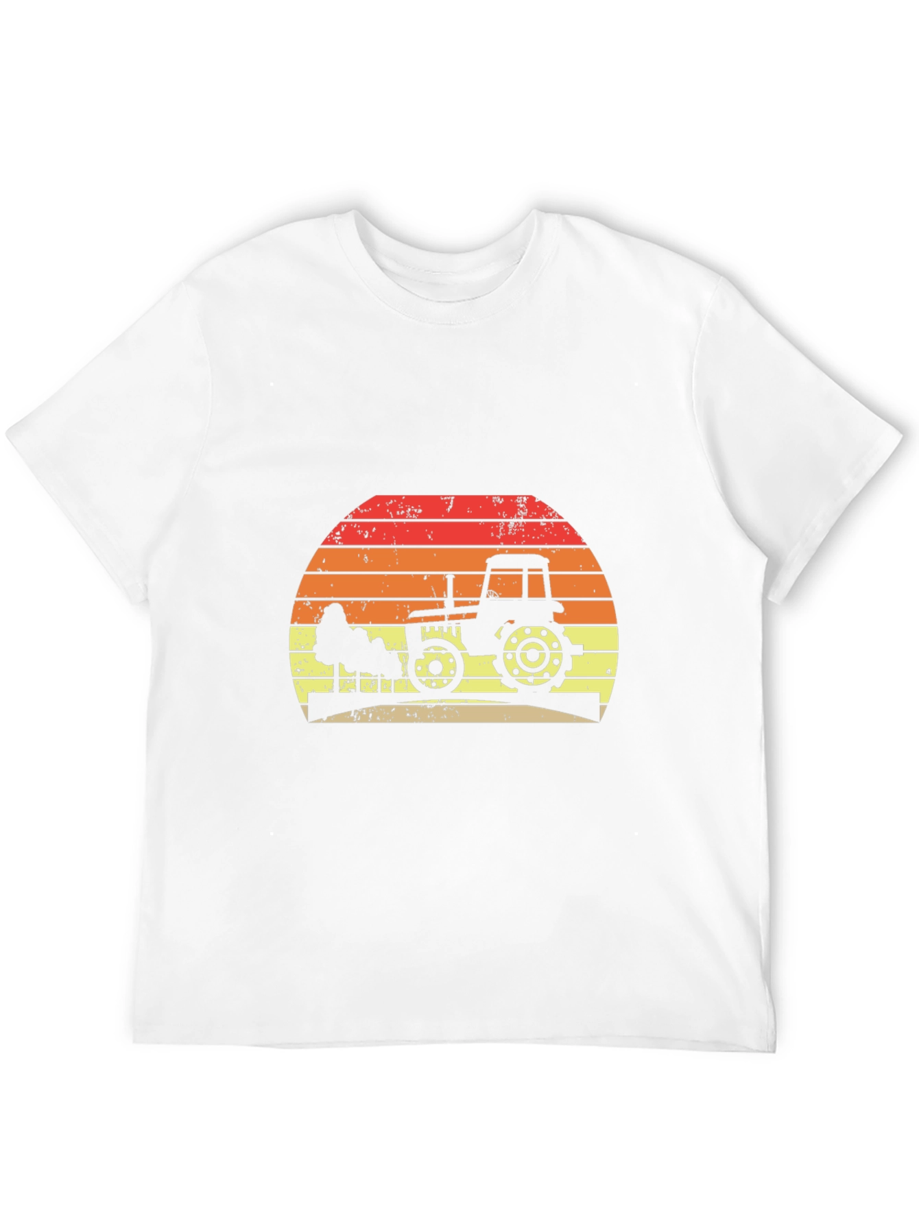Tractor Sunset Graphic Tee - Farm Life