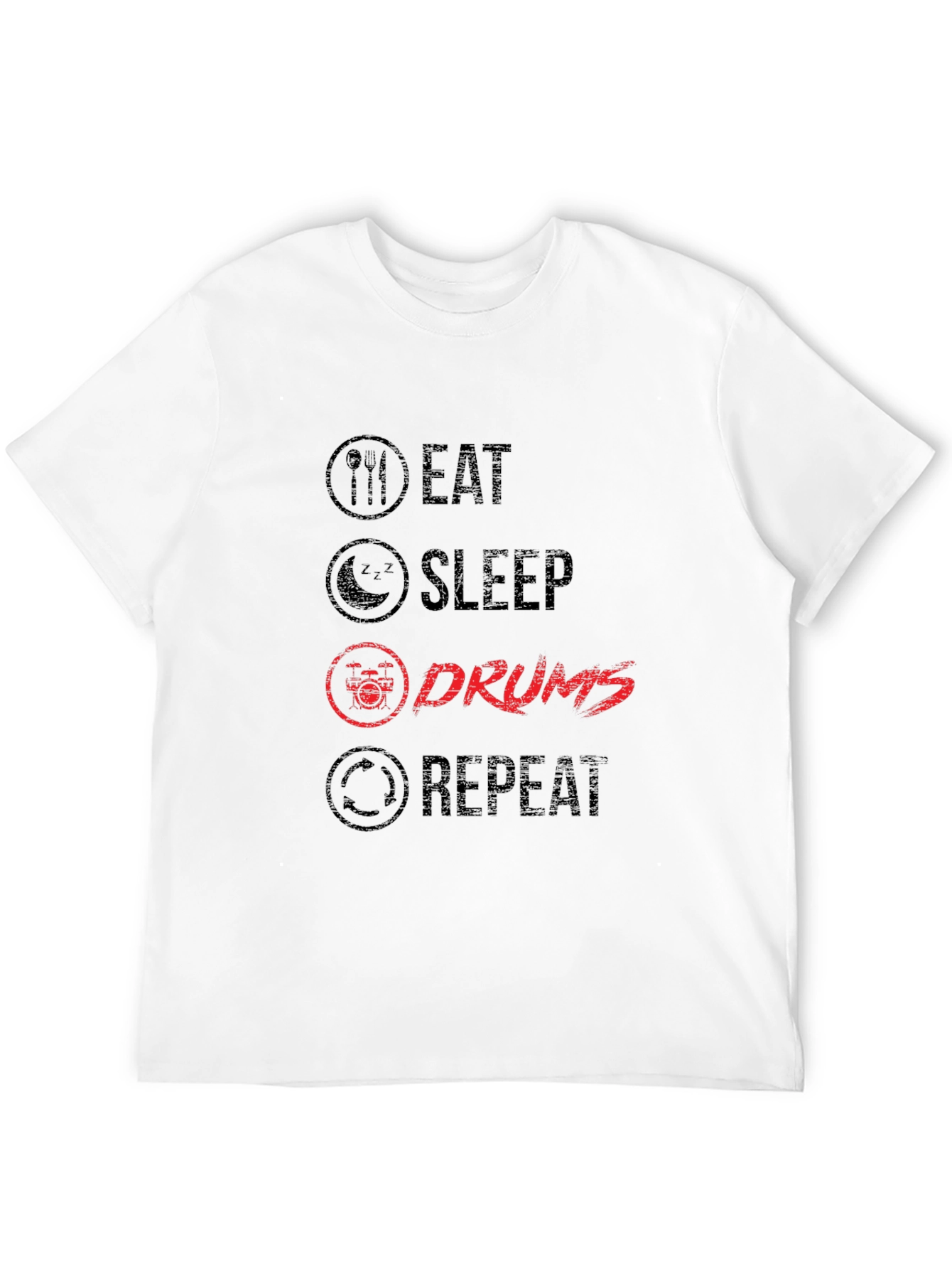Eat Sleep Drums Repeat T-Shirt