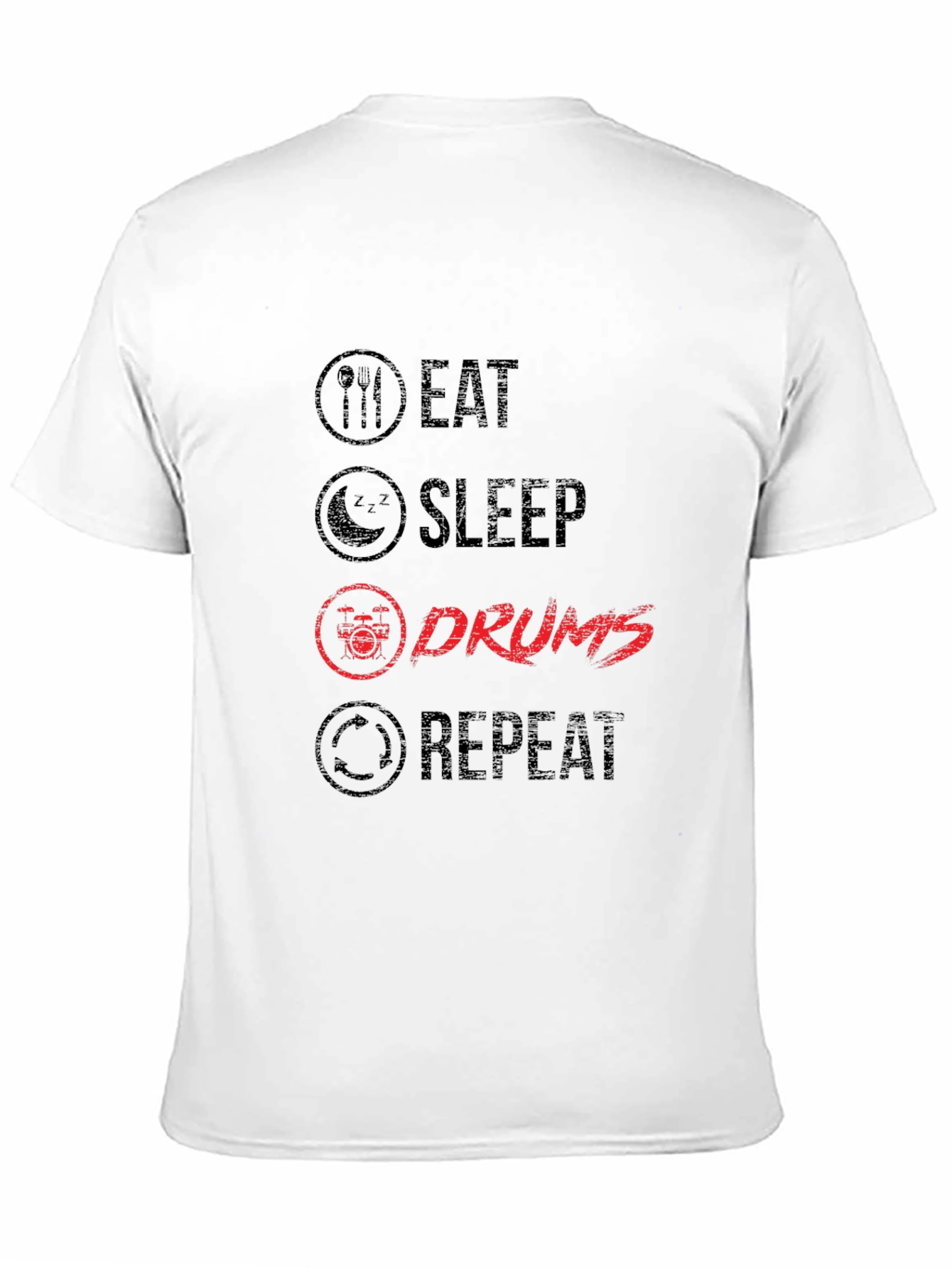 Eat Sleep Drums Repeat T-Shirt