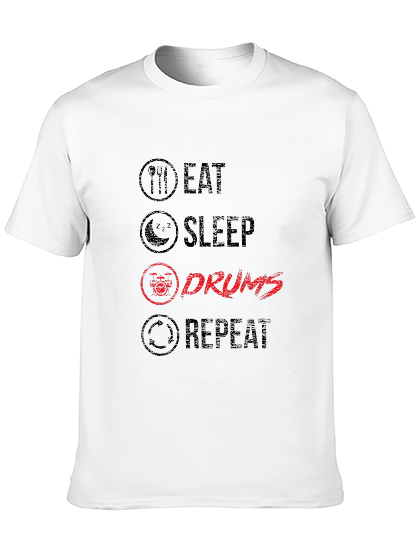 Eat Sleep Drums Repeat T-Shirt