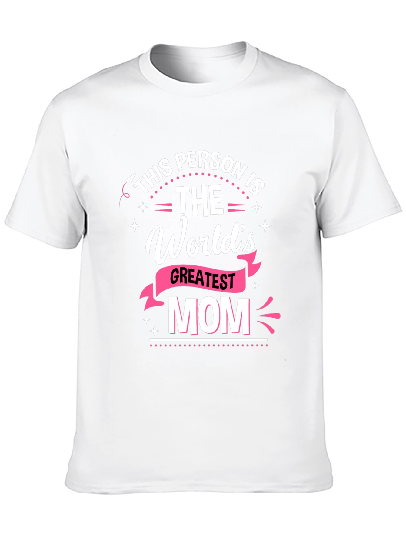 Worlds Greatest Mom T-Shirt - Black