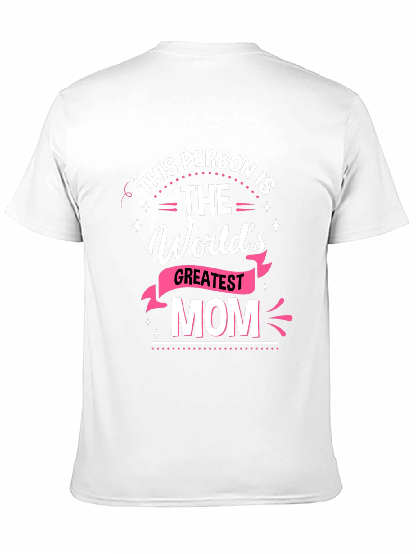 Worlds Greatest Mom T-Shirt - Black