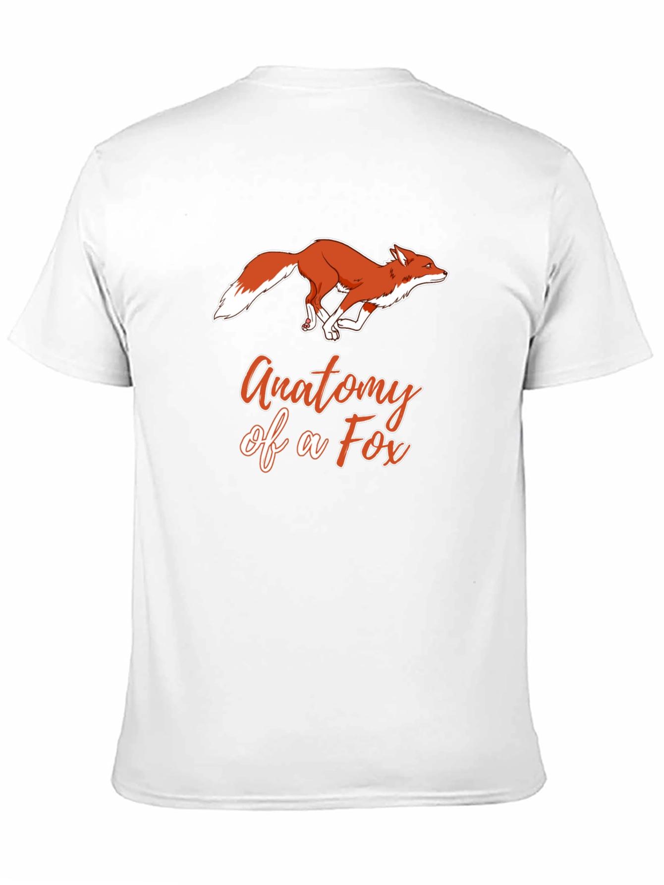 Anatomy of a Fox Graphic T-Shirt