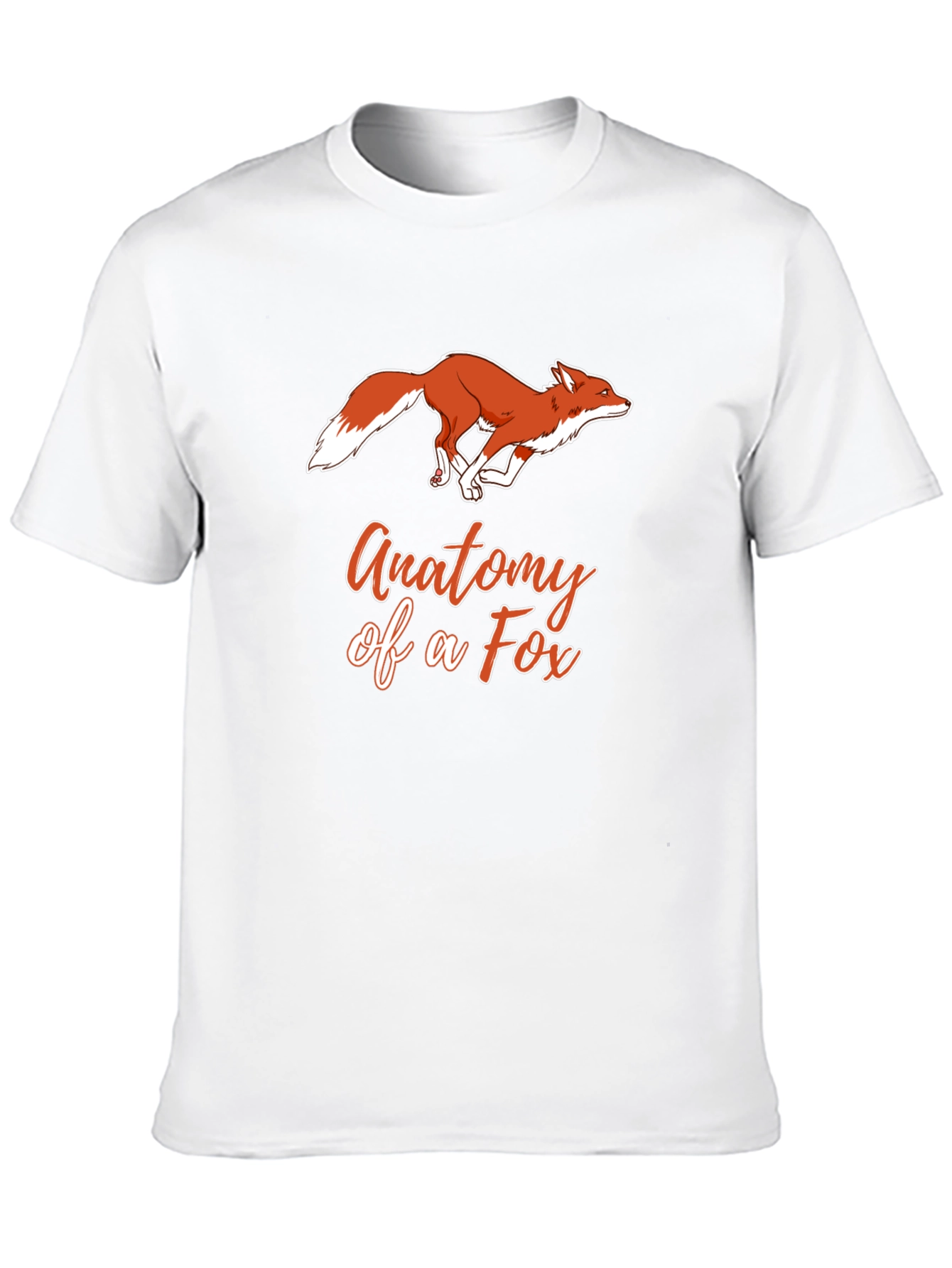 Anatomy of a Fox Graphic T-Shirt