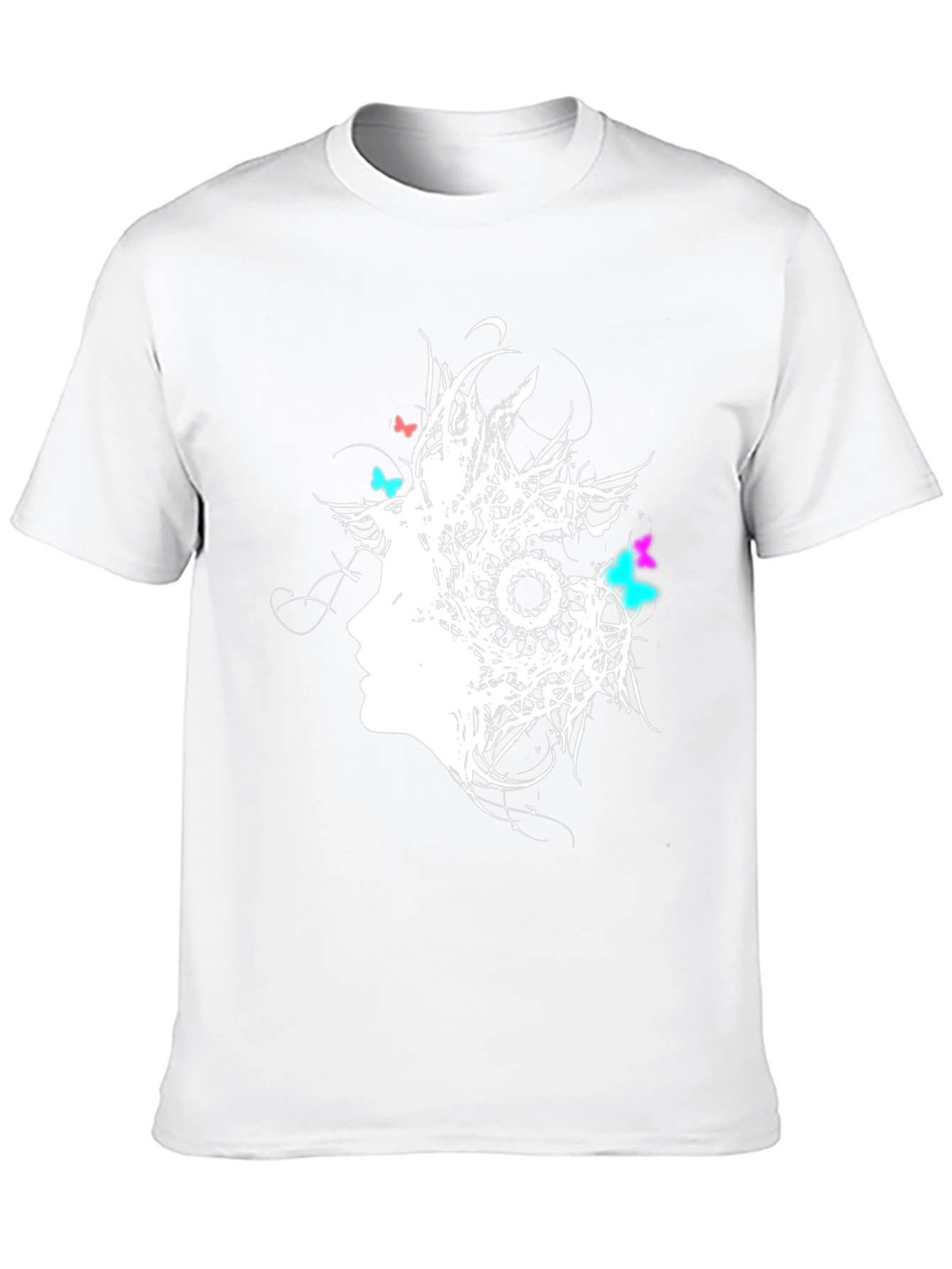 Abstract Butterfly Womens Graphic T-Shirt
