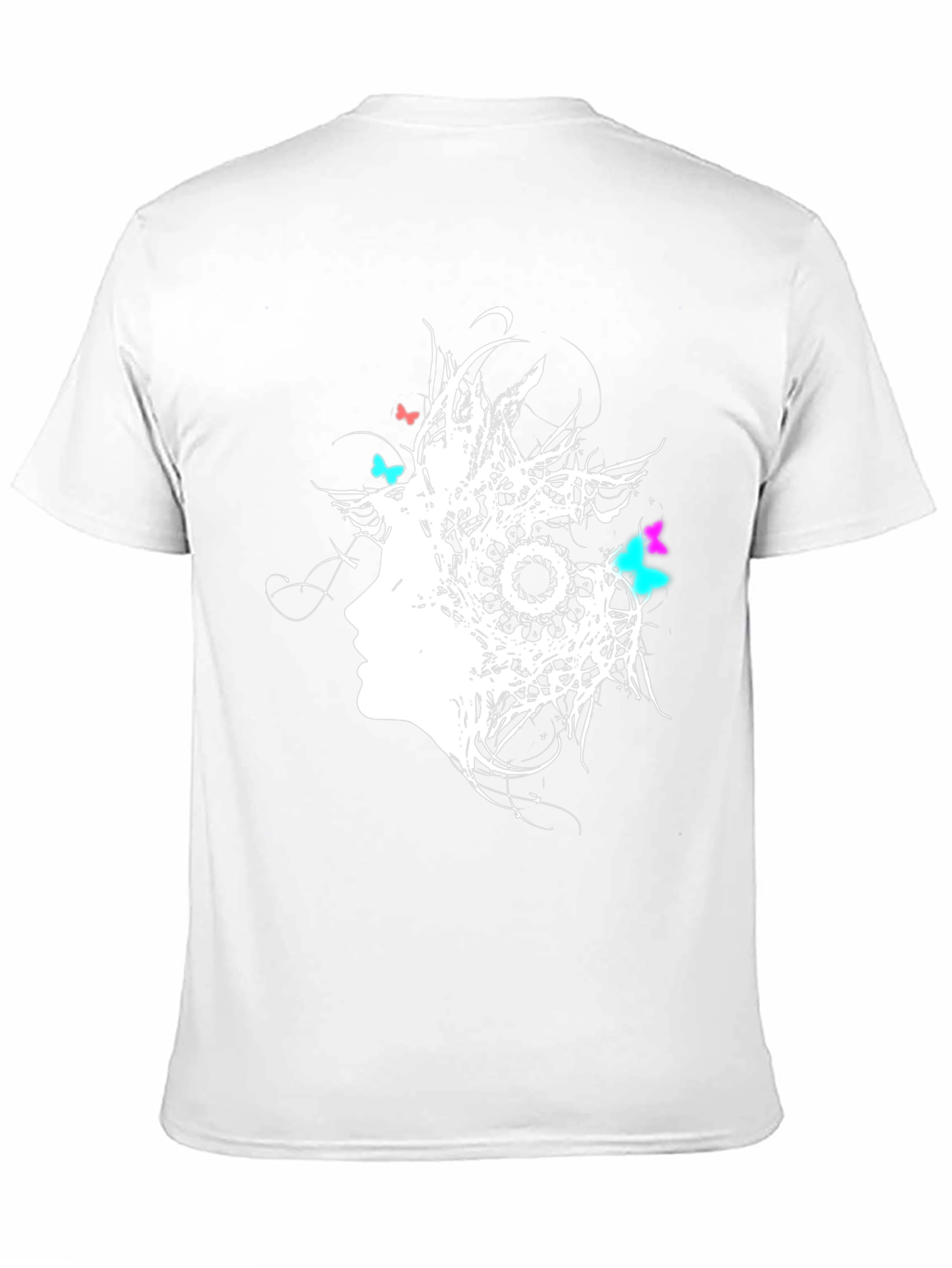 Abstract Butterfly Womens Graphic T-Shirt