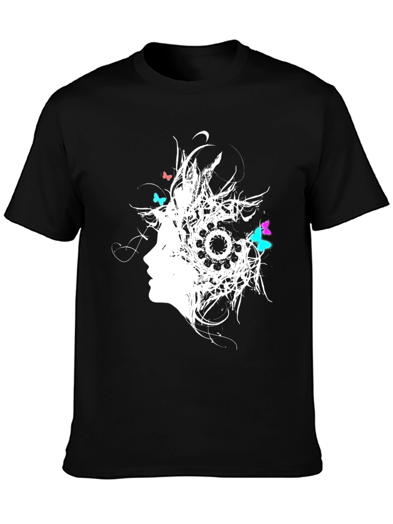 Abstract Butterfly Womens Graphic T-Shirt