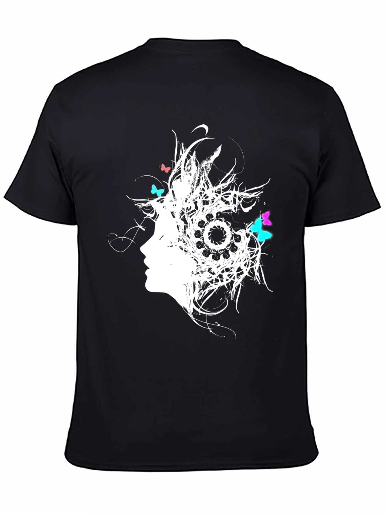 Abstract Butterfly Womens Graphic T-Shirt