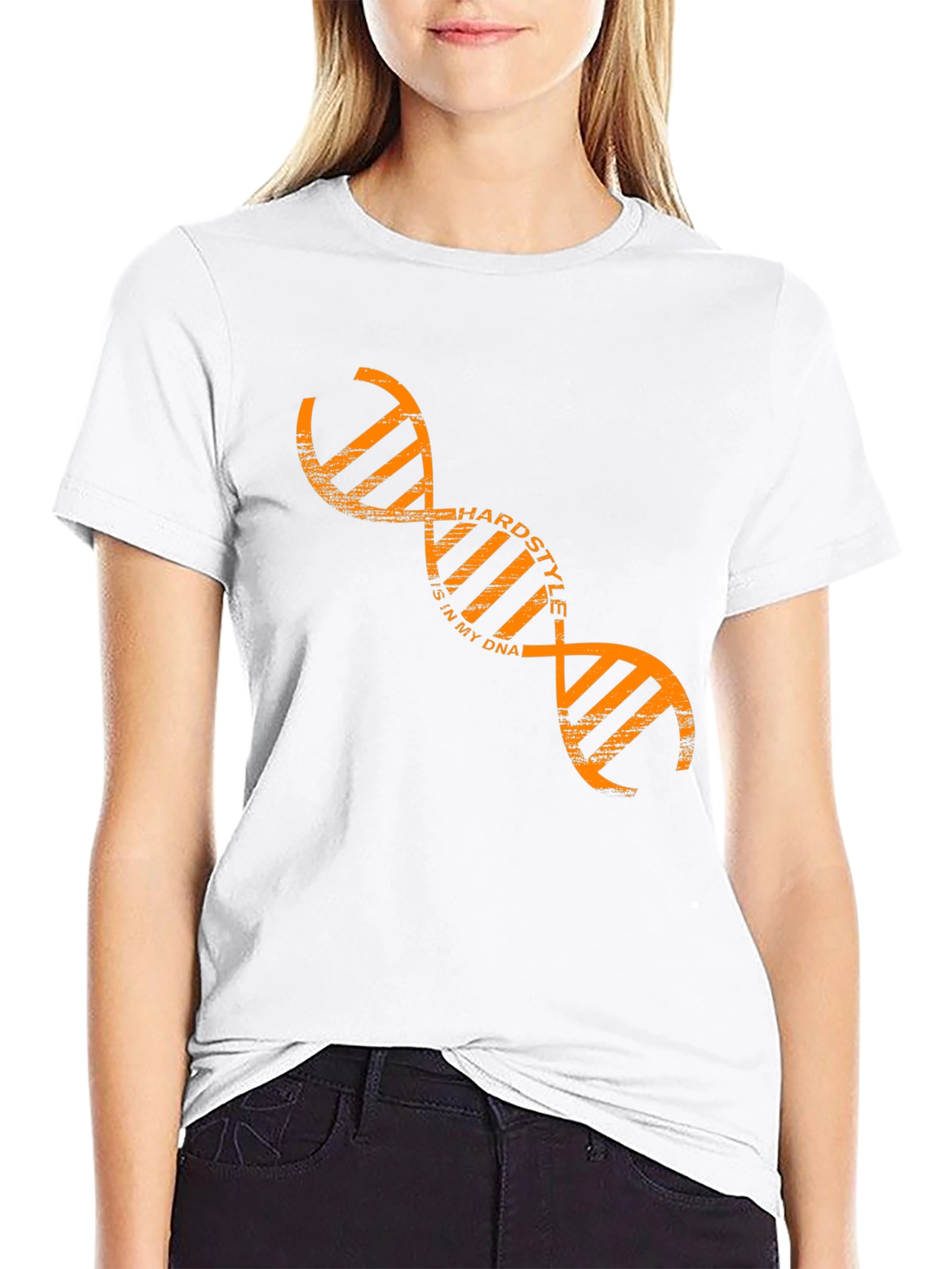 Hardstyle DNA Black Graphic T-Shirt