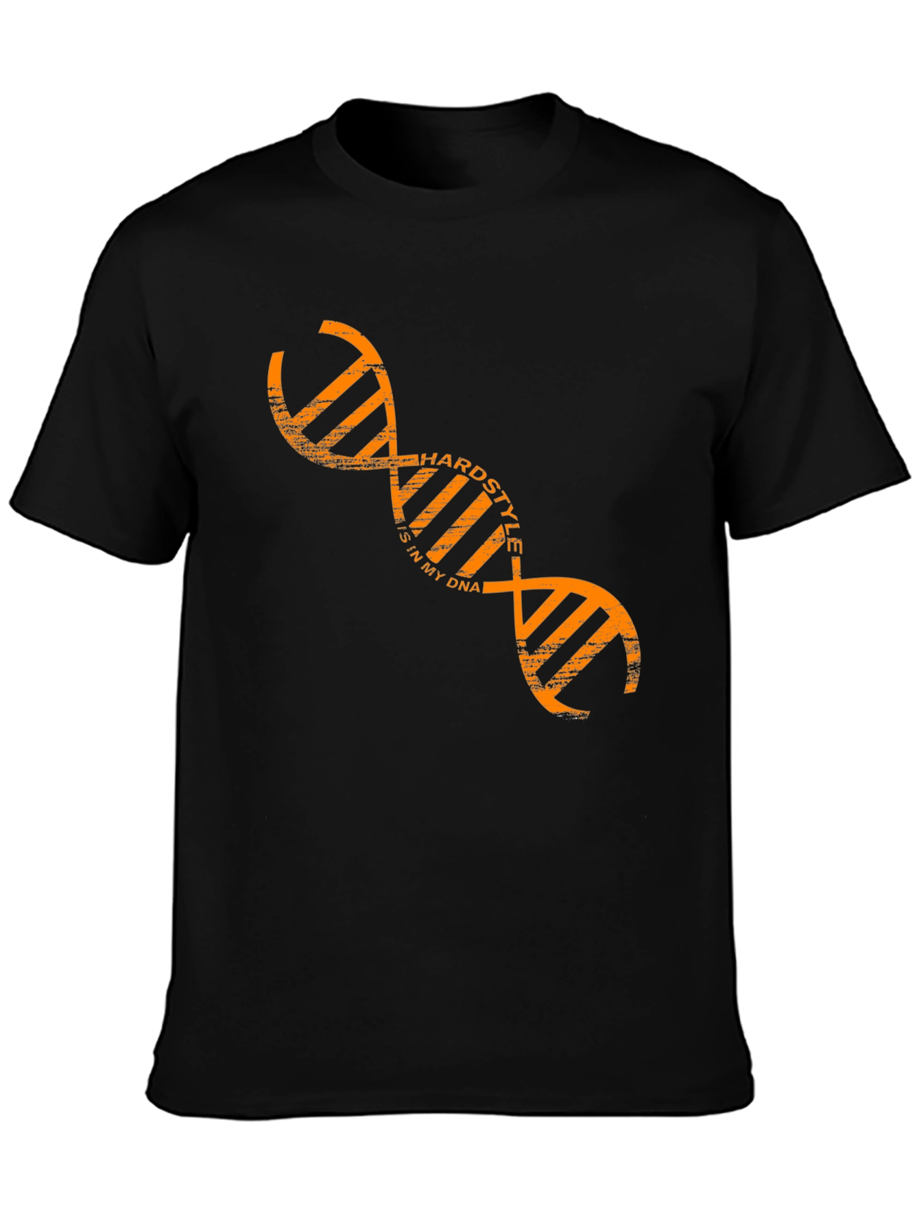 Hardstyle DNA Black Graphic T-Shirt