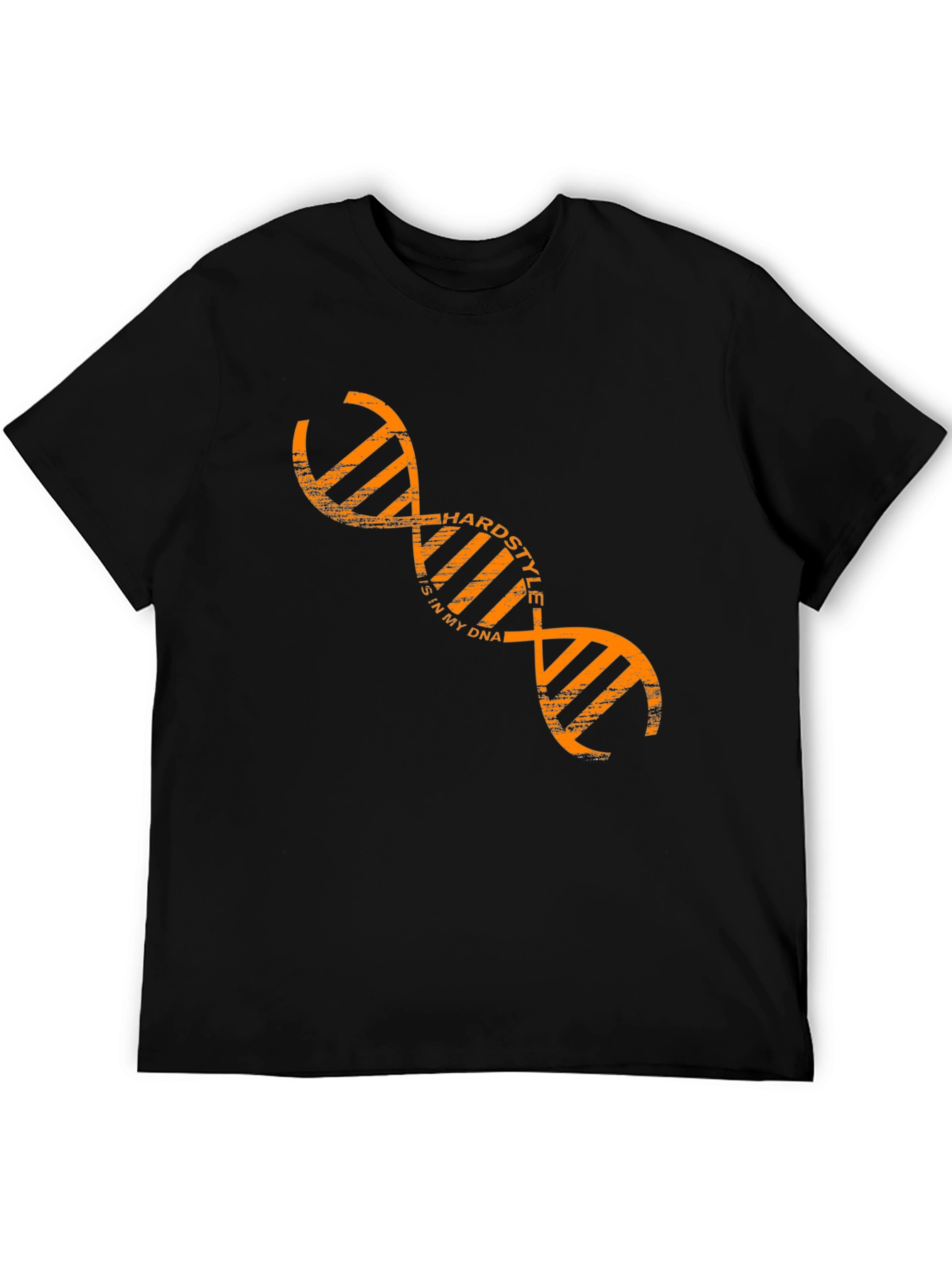 Hardstyle DNA Black Graphic T-Shirt