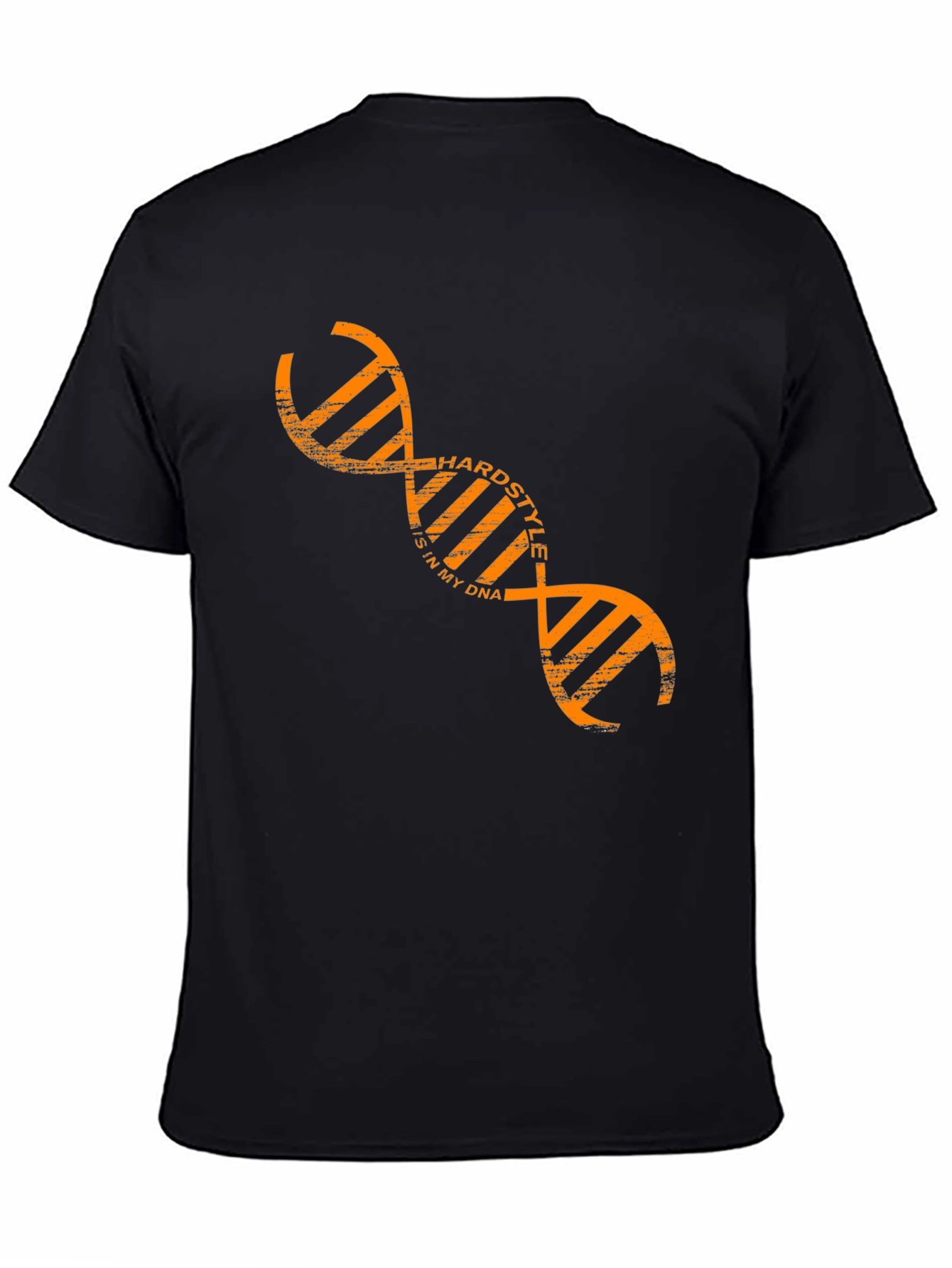 Hardstyle DNA Black Graphic T-Shirt