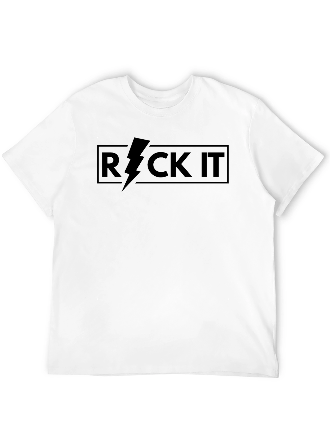 Rock It T-Shirt - Black - Graphic Tee