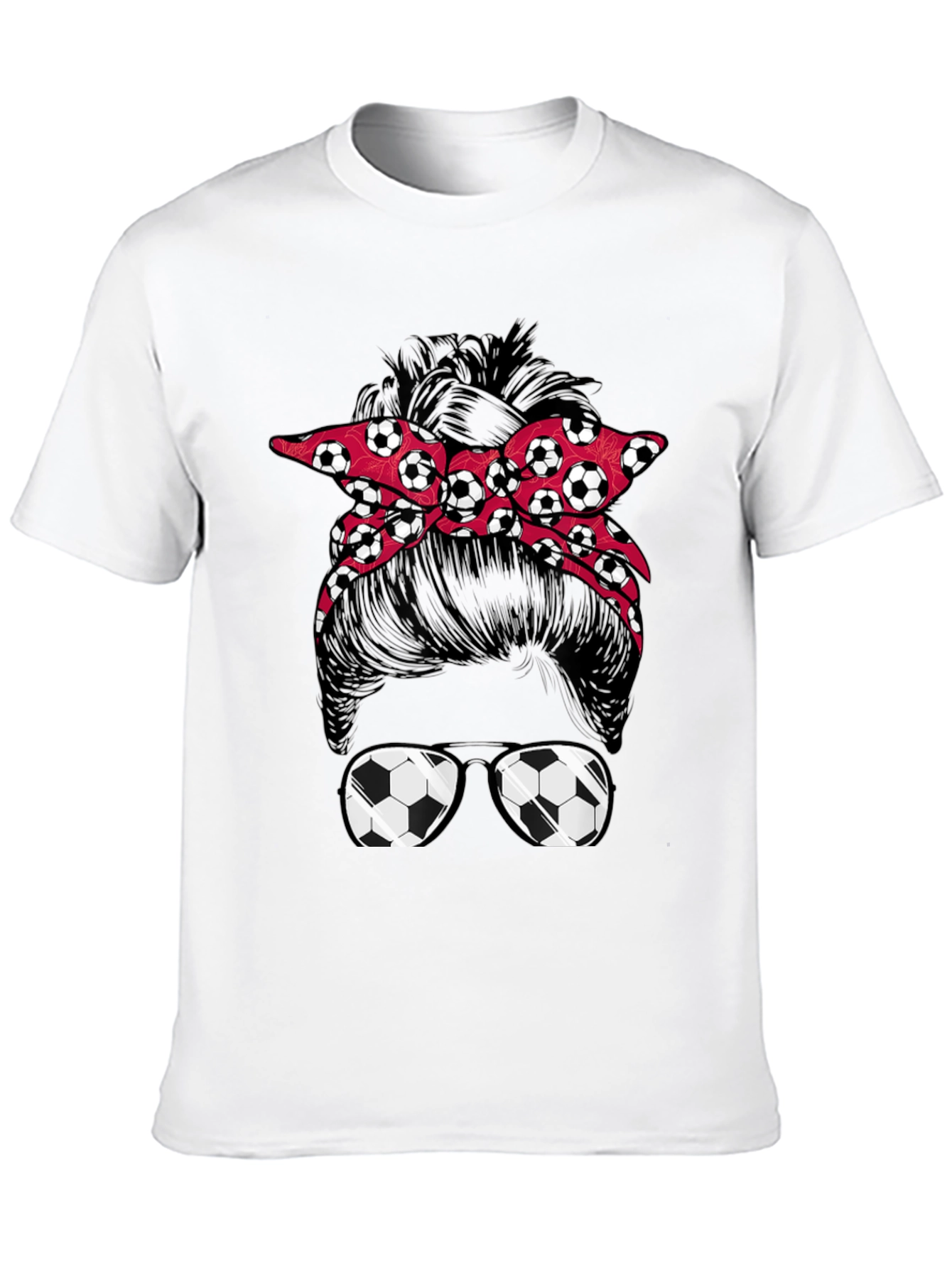 Soccer Mom Messy Bun T-Shirt