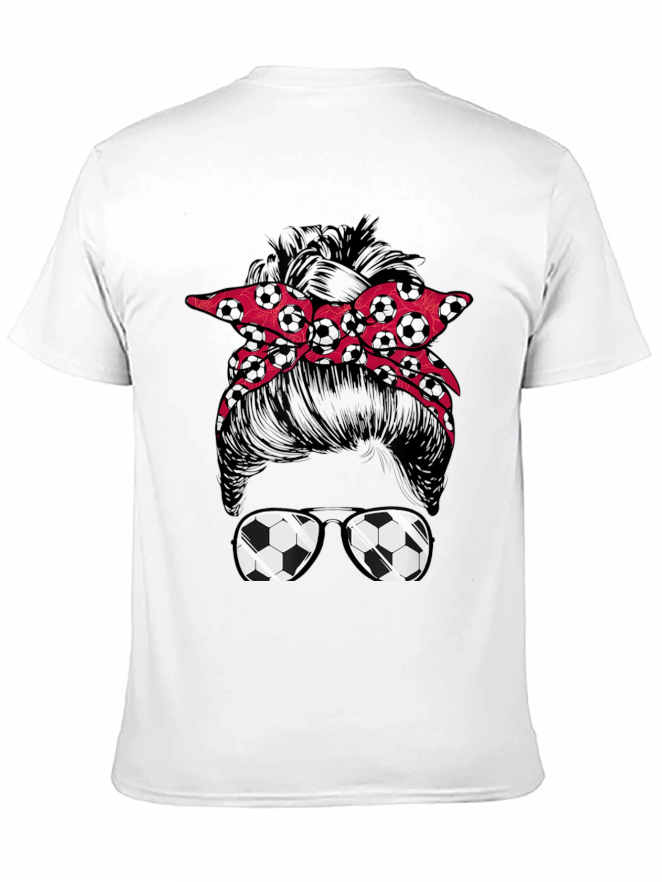 Soccer Mom Messy Bun T-Shirt