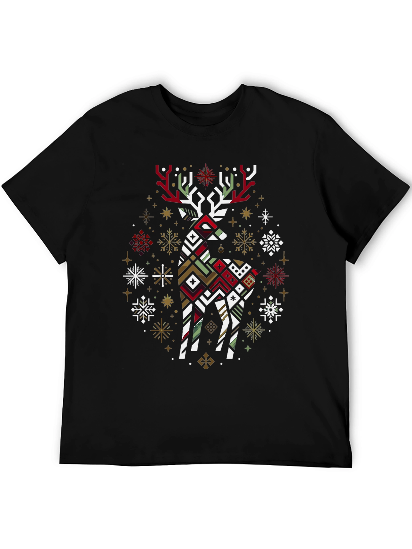 Festive Reindeer Graphic Tee