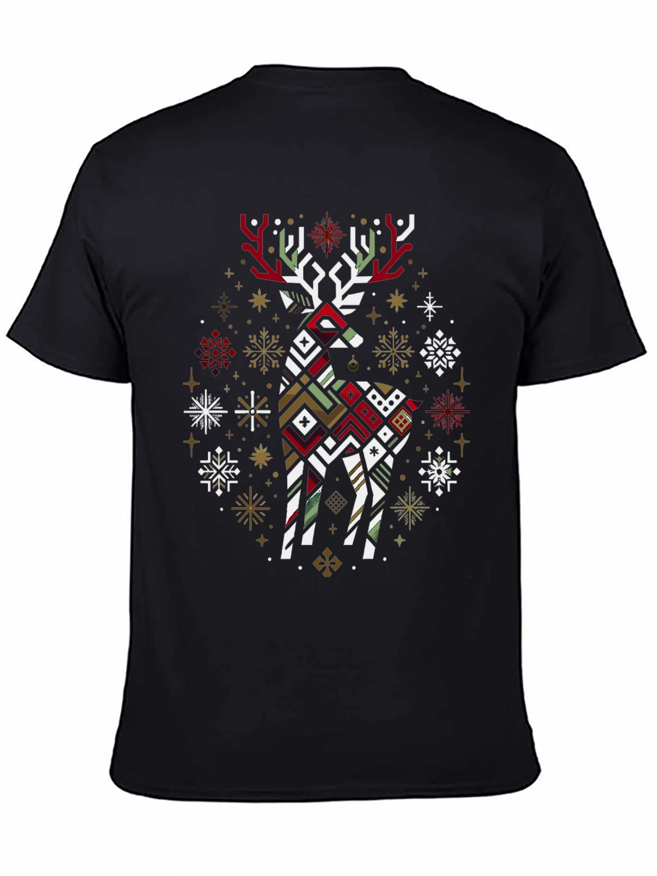 Festive Reindeer Graphic Tee