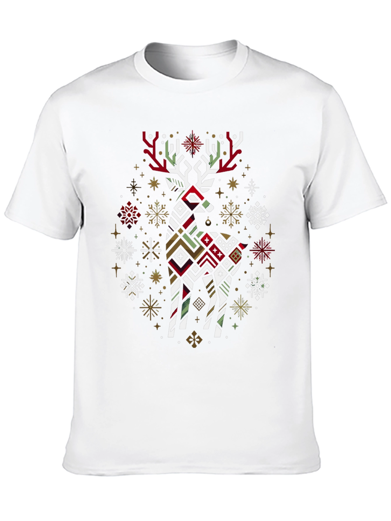 Festive Reindeer Graphic Tee