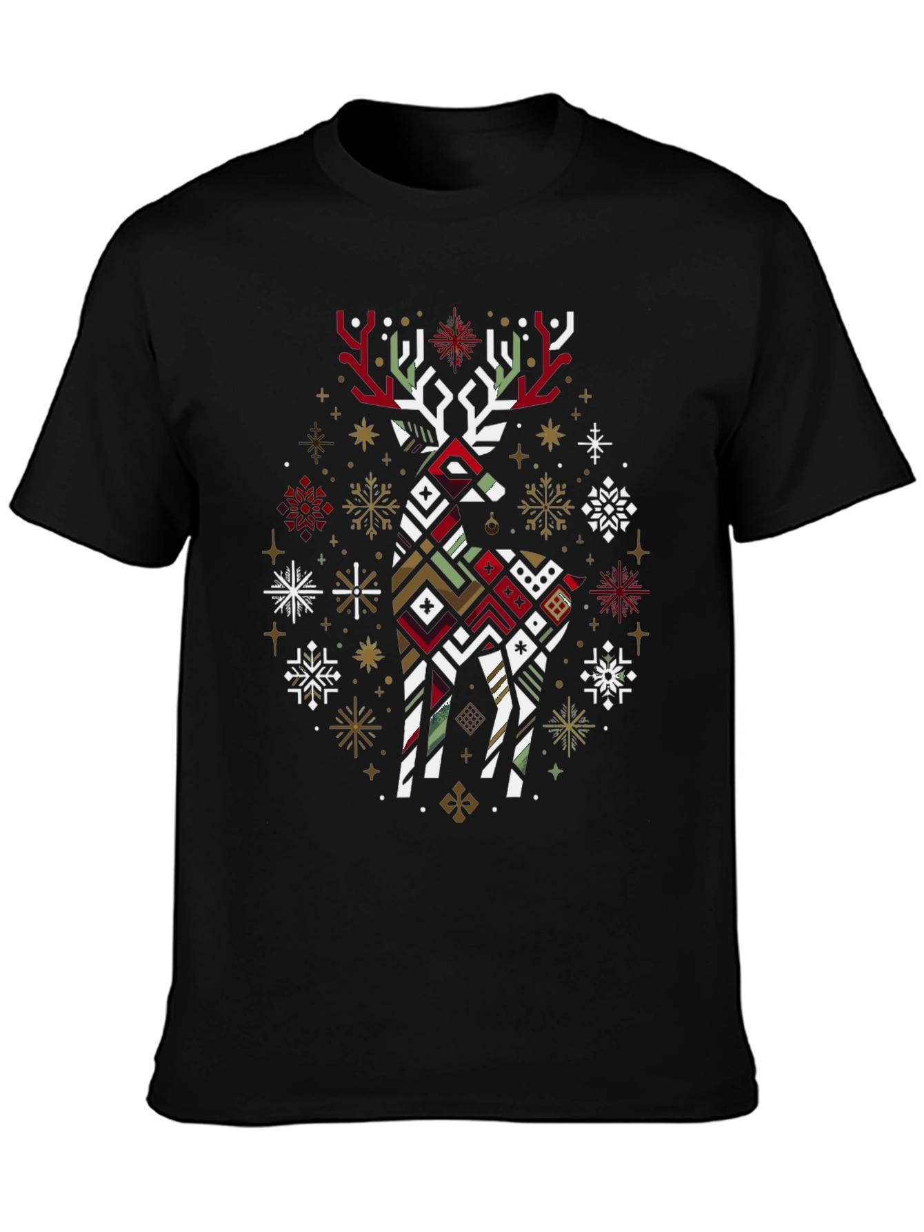 Festive Reindeer Graphic Tee