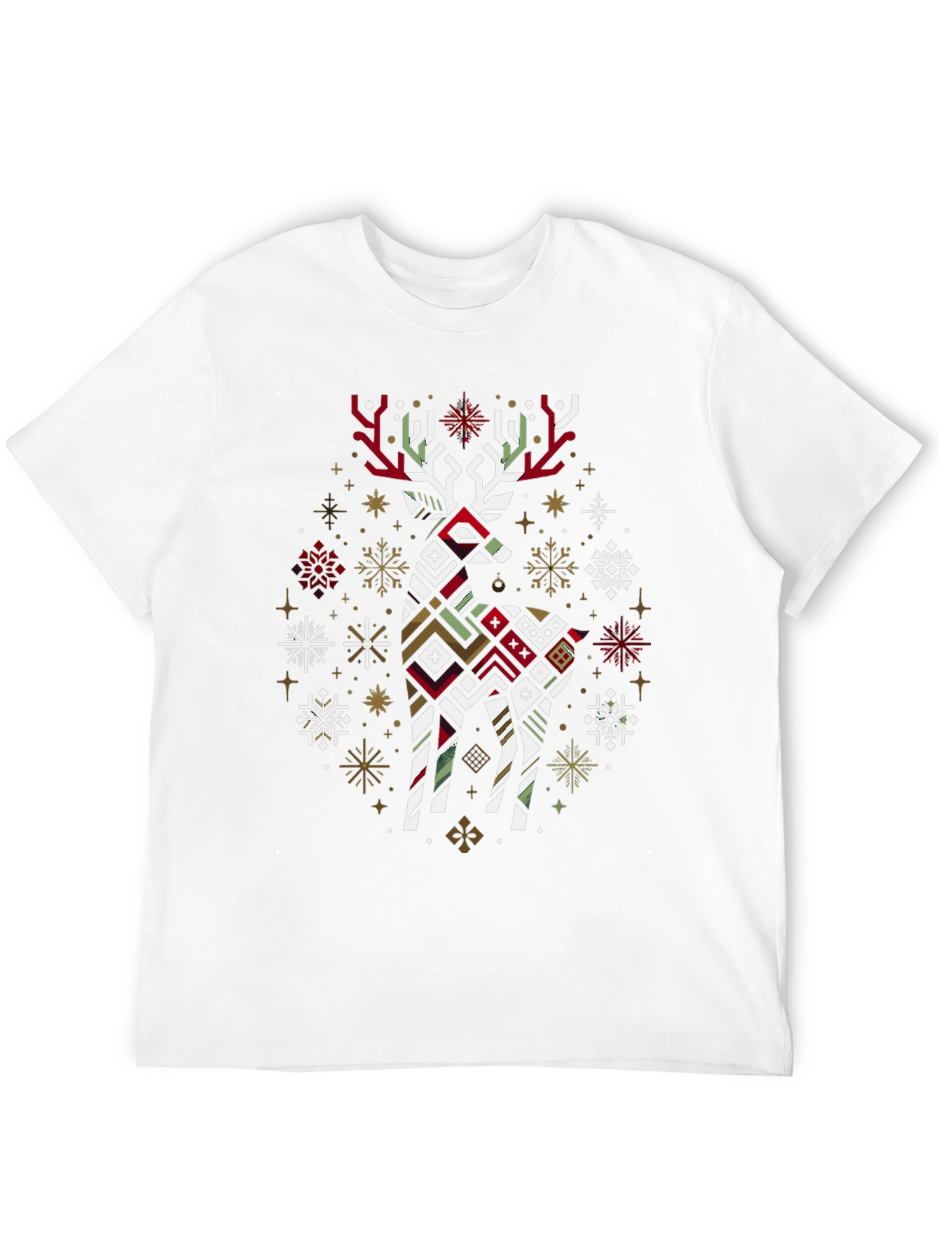 Festive Reindeer Graphic Tee