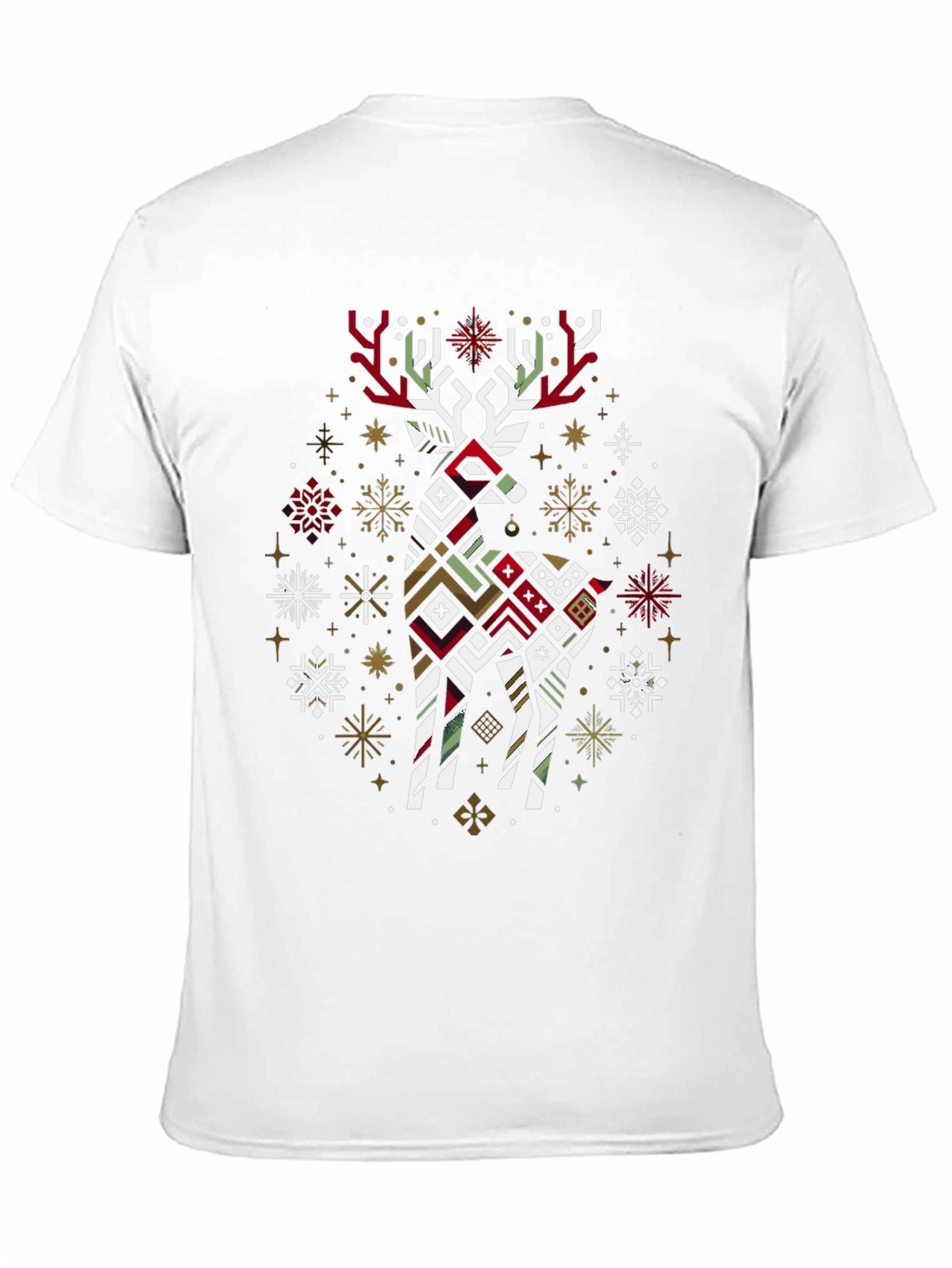 Festive Reindeer Graphic Tee