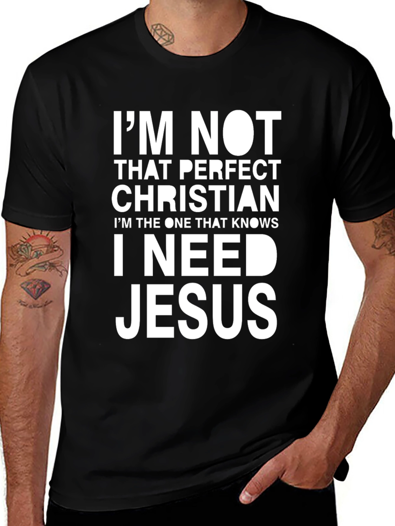 I Need Jesus T-Shirt - Christian Apparel