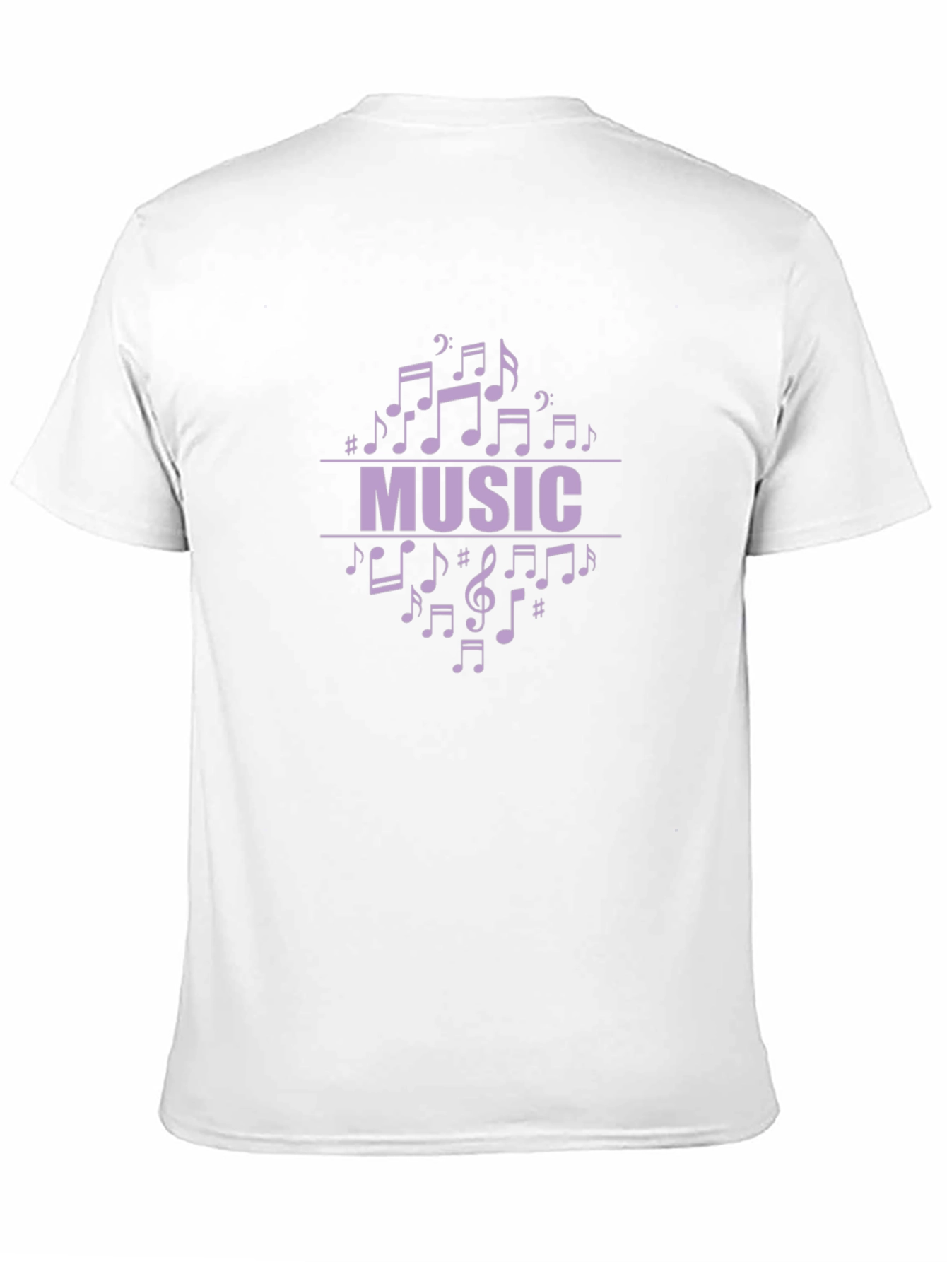 Music Note Graphic Tee - Stylish Black T-Shirt