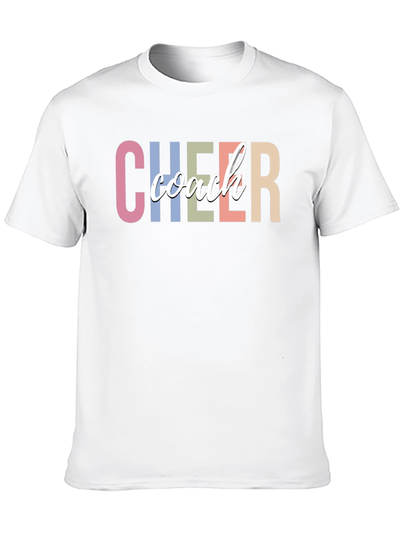 Cheer Coach Graphic Tee - Stylish & Comfortable