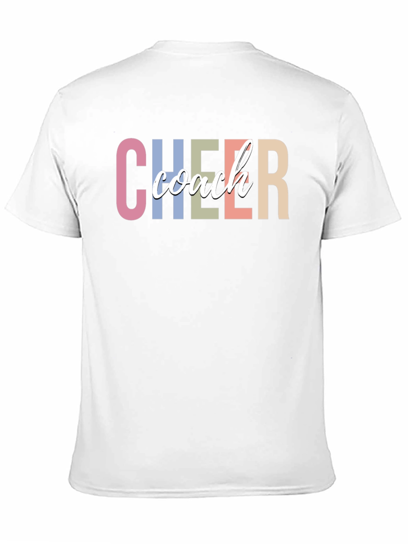 Cheer Coach Graphic Tee - Stylish & Comfortable